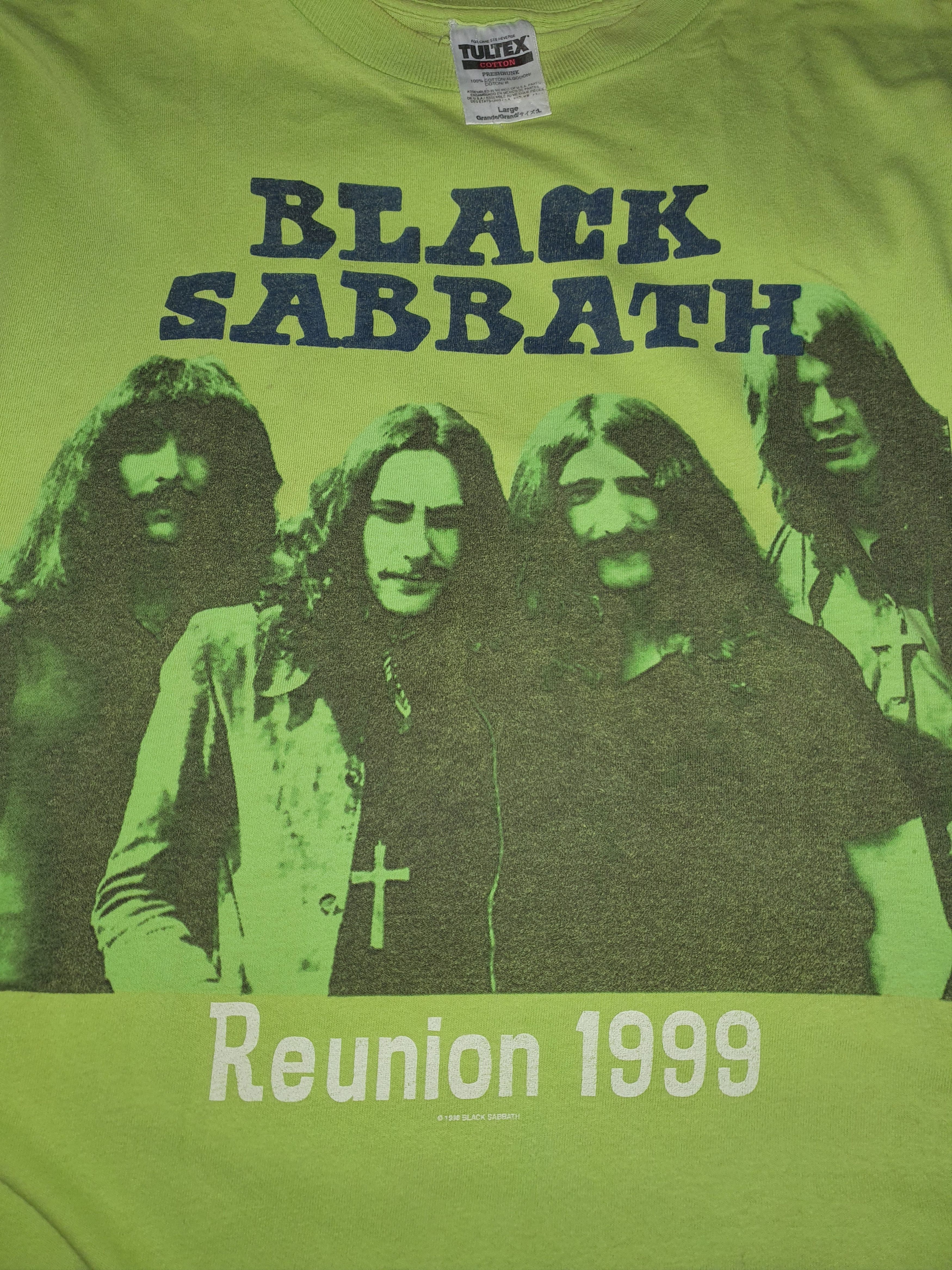 Black Sabbath × Ozzy Osbourne 🌈90s Rare Black Sabbath L ☠️ Size US L / EU 52-54 / 3 - 2 Thumbnail