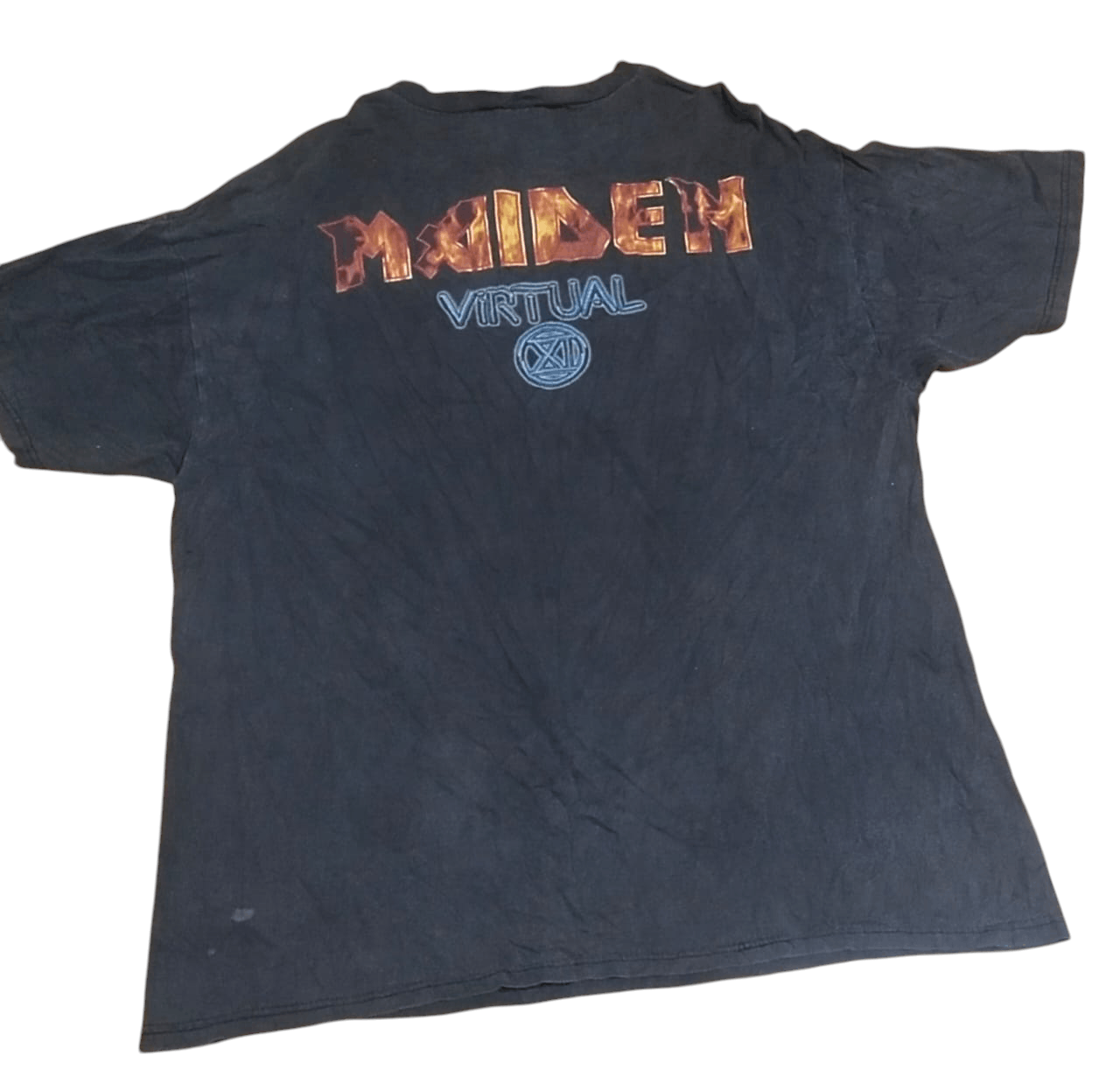 Band Tees × Vintage Rare vintage Iron Maiden Virtual 1998 Size US XL / EU 56 / 4 - 2 Thumbnail