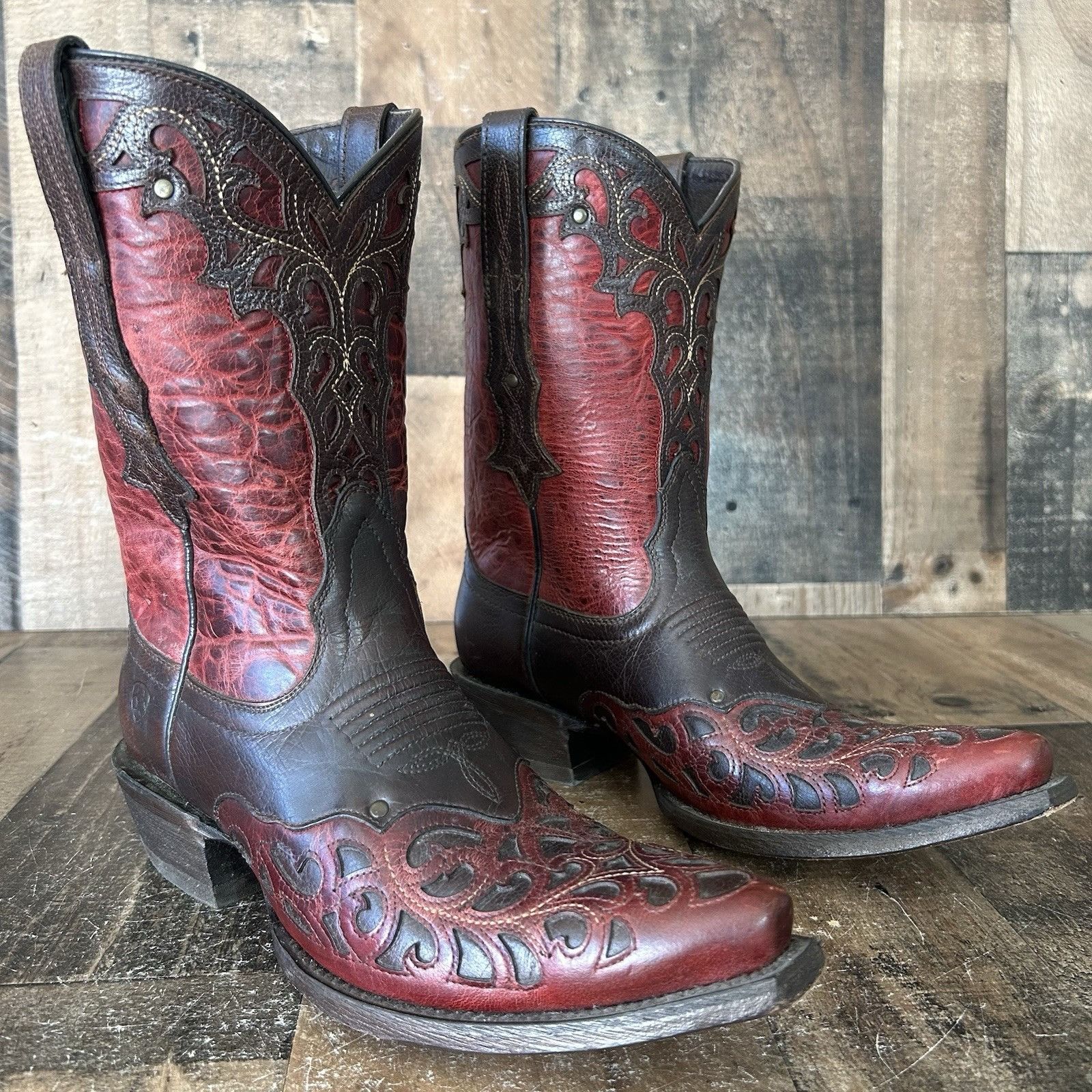 Ariat Ariat 10014095 Western Cowboy Boots Womens 7.5 B Size US 7.5 / IT 37.5 - 2 Thumbnail