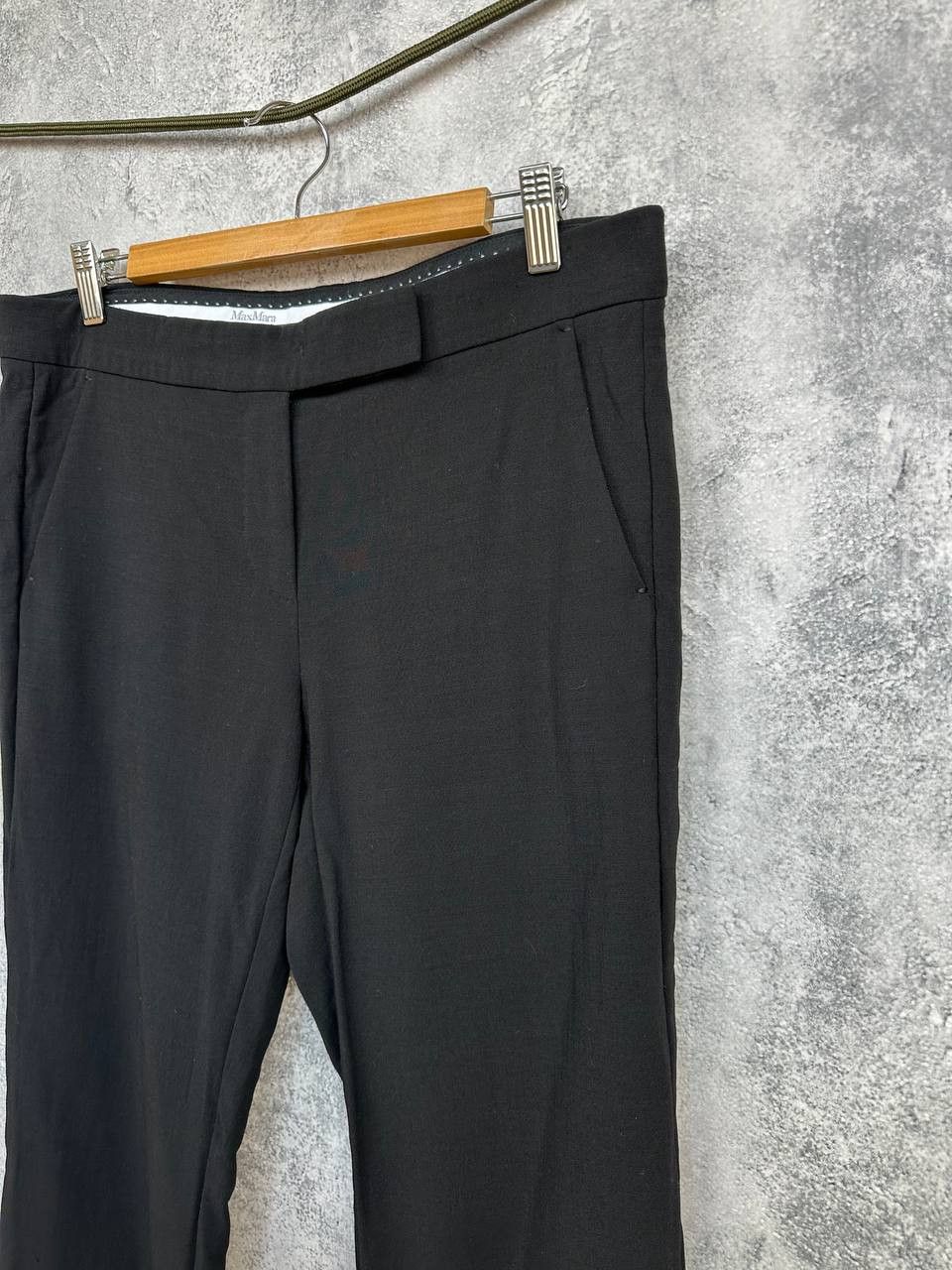 Max Mara Max Mara Tailored Slim-Fit Trousers Classic Italian Elegance Size 31" - 5 Thumbnail