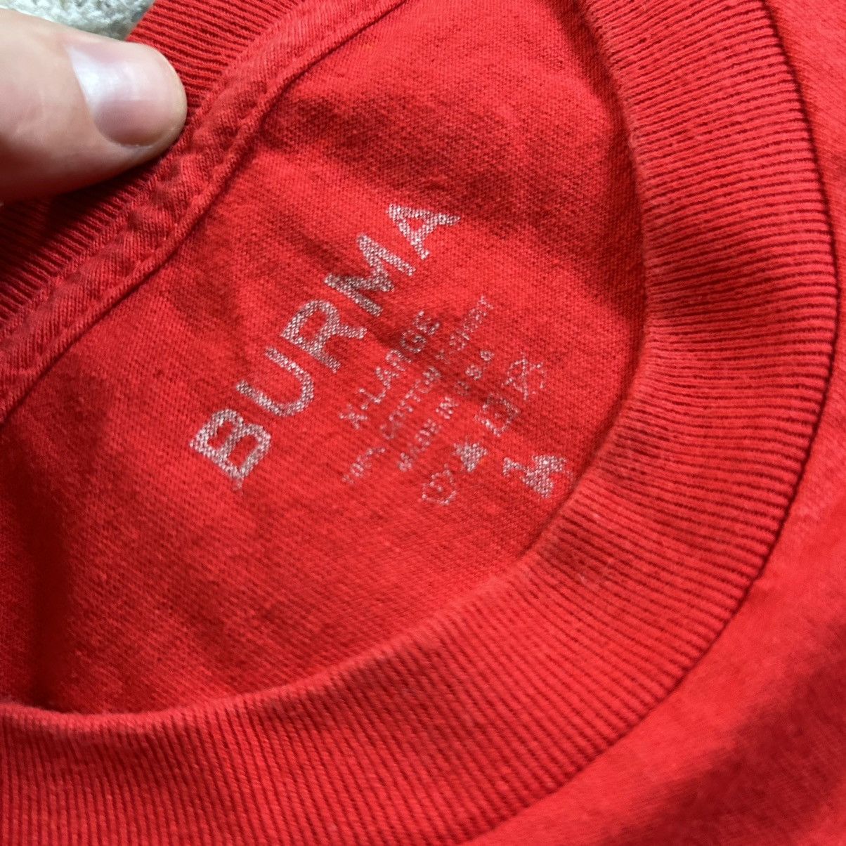 Burma 2019 BURMA DOOM METAL 3D LOGO TEE RED SPRiNG SUMMER Size US XL / EU 56 / 4 - 3 Thumbnail