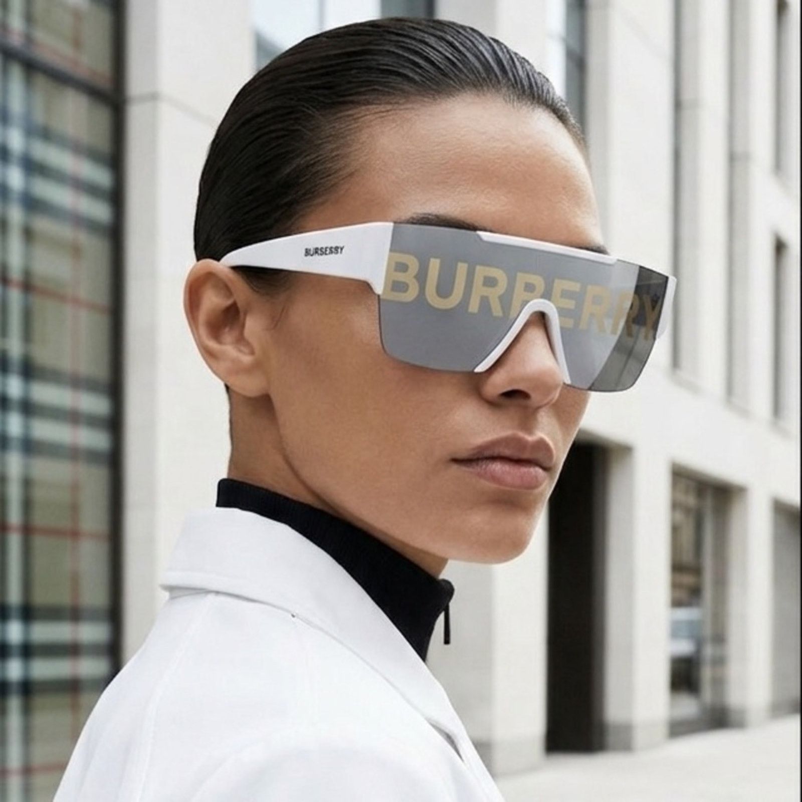 Burberry New, BURBERRY Sunglasses BE4291 3007/H Authentic Size ONE SIZE - 2 Thumbnail