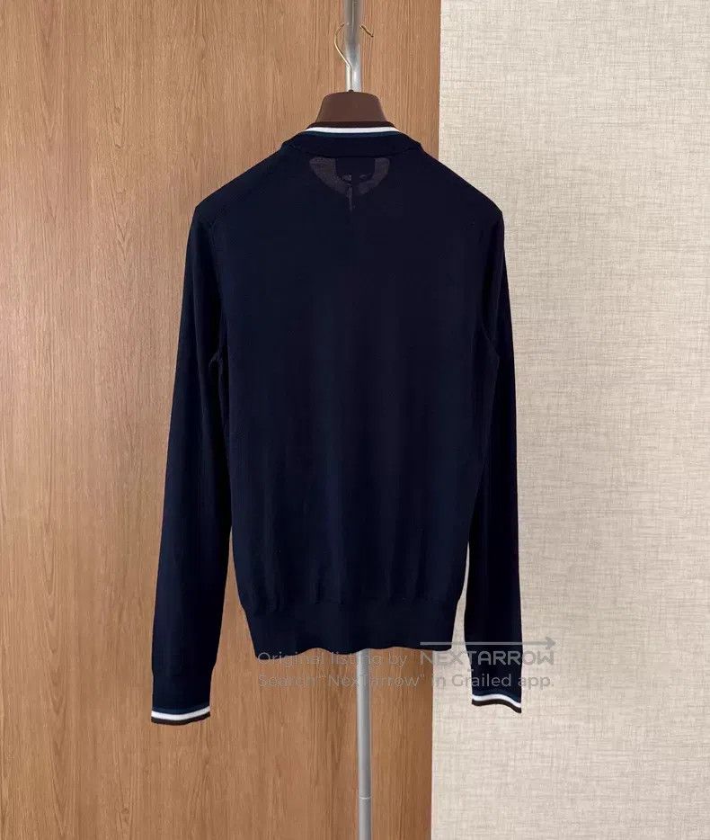 Hermes Hermes Lightweight cashmere and silk cardigan Size US XS / EU 42 / 0 - 4 Thumbnail