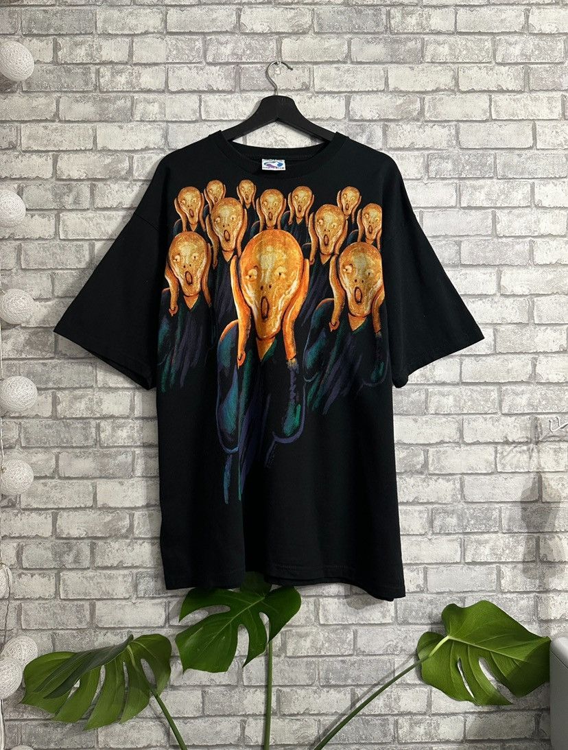 Liquid Blue Vintage liquid blue Edvard munch tshirt Size US XL / EU 56 / 4 - 1 Thumbnail