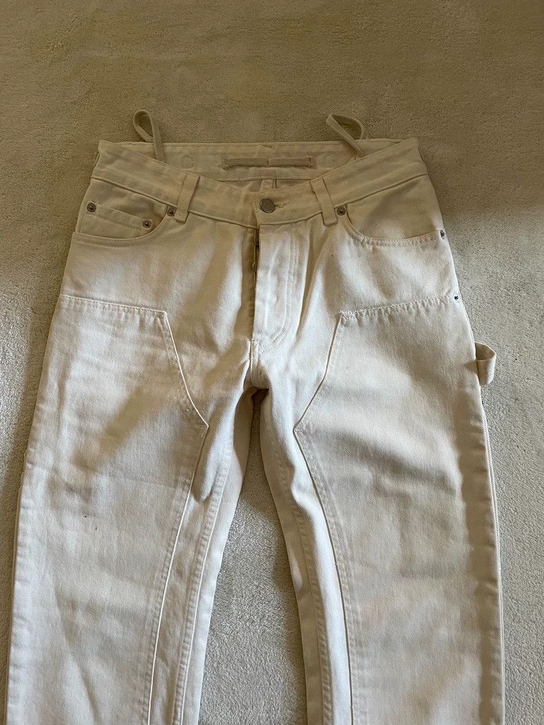 Helmut Lang HELMUT LANG size30 White knee-high jeans Size US 30 / EU 46 - 3 Thumbnail
