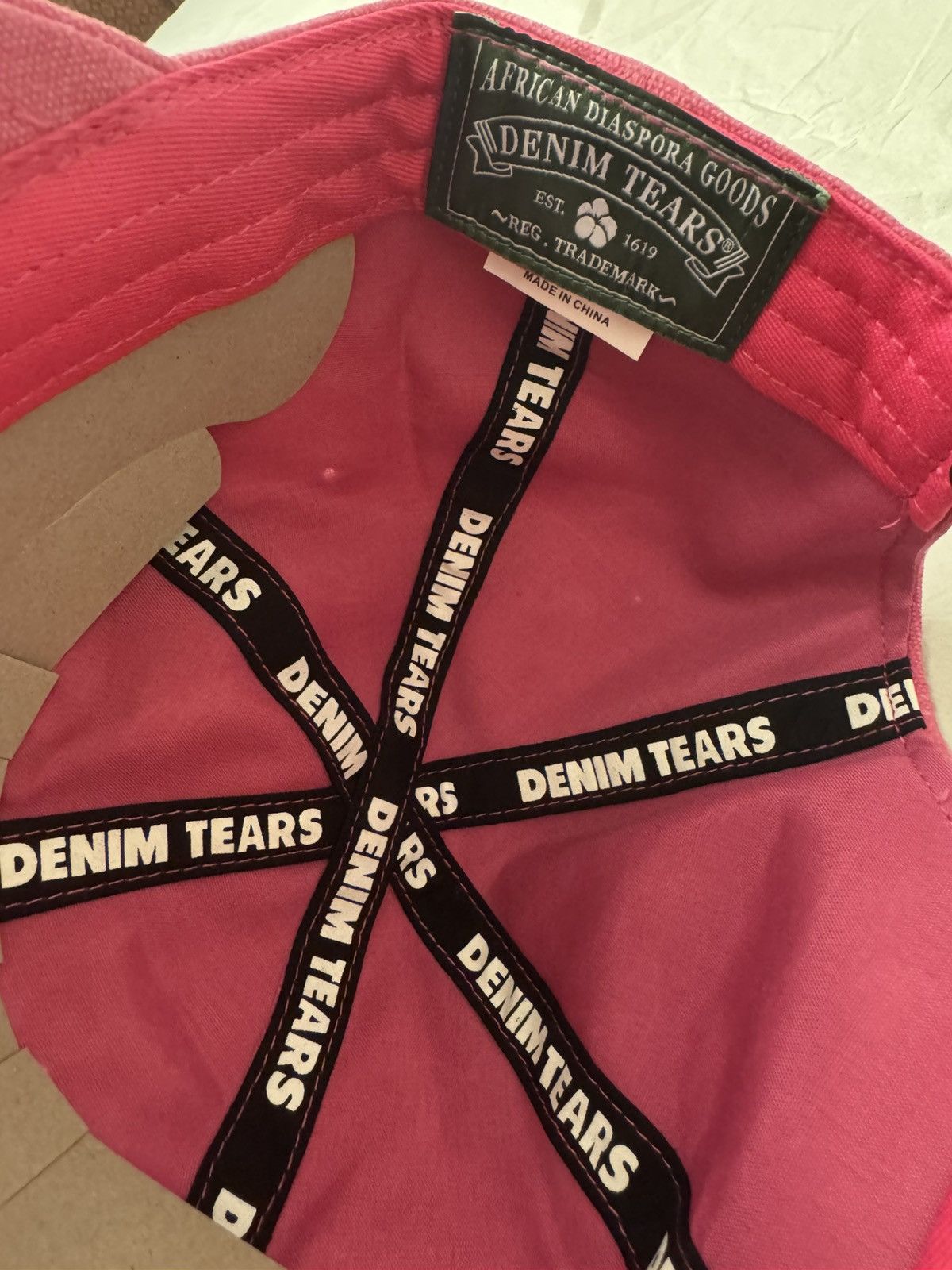 DENIM TEARS Denim Tear Hat Size ONE SIZE - 10 Thumbnail