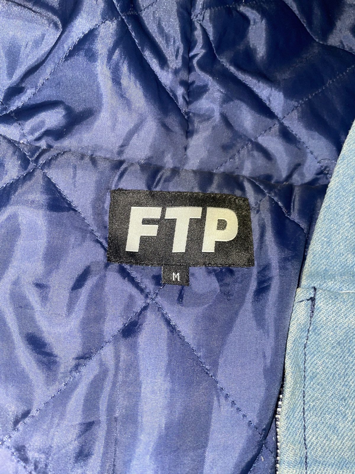 Fuck The Population × Thrasher FTPxThrasher collab, denim jacket Size US M / EU 48-50 / 2 - 4 Thumbnail