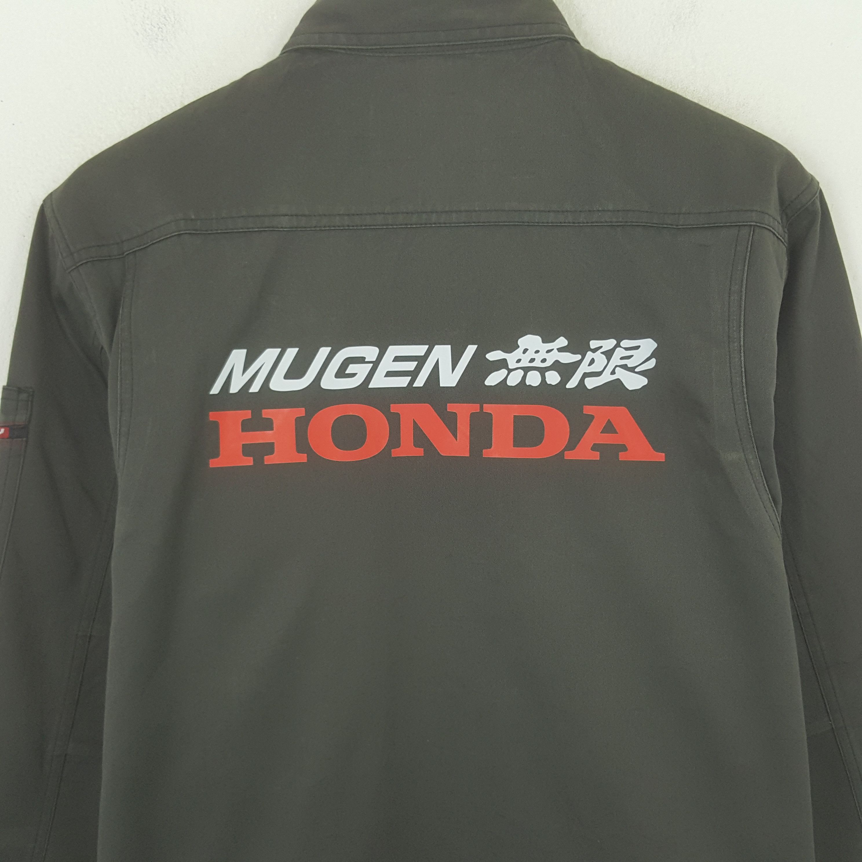 Japanese Brand Vintage Mugen Honda Custom Sport Clip Button Jacket Size US M / EU 48-50 / 2 - 2 Thumbnail