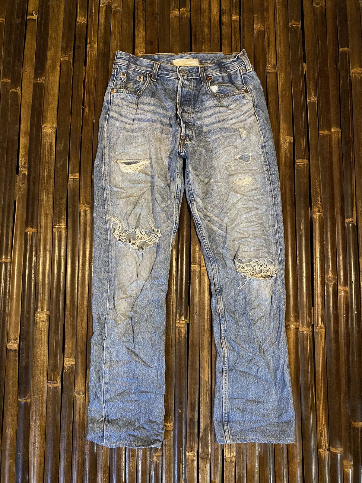 Japanese Brand × Levi's × Vintage LEVIS 501 DENIM PANTS Size US 29 - 1 Thumbnail