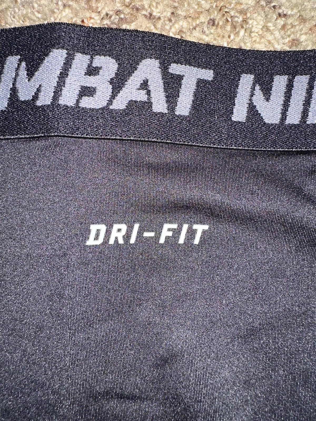 Nike Nike Men’s Pro Gray Compression Baselayer Shorts Size US 34 / EU 50 - 3 Thumbnail
