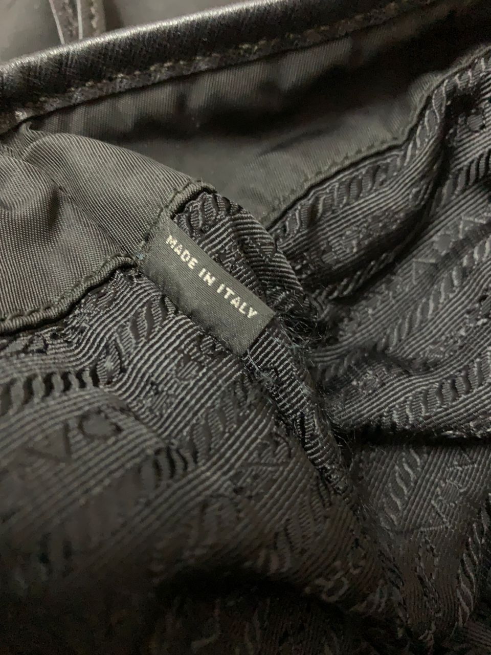 Prada Prada Milano Tote Bag Black Size ONE SIZE - 10 Thumbnail