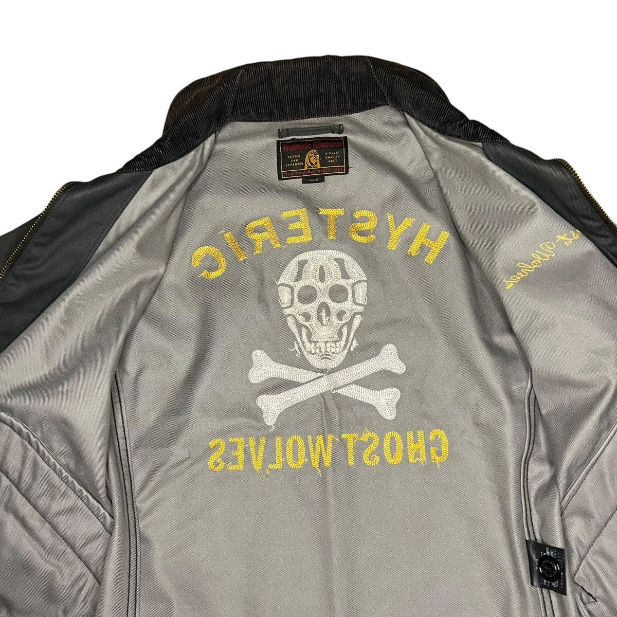 Hysteric Glamour Hysteric Glamour Hysteric Ghost Wolves Waxed Biker Jacket Size S / US 4 / IT 40 - 5 Thumbnail