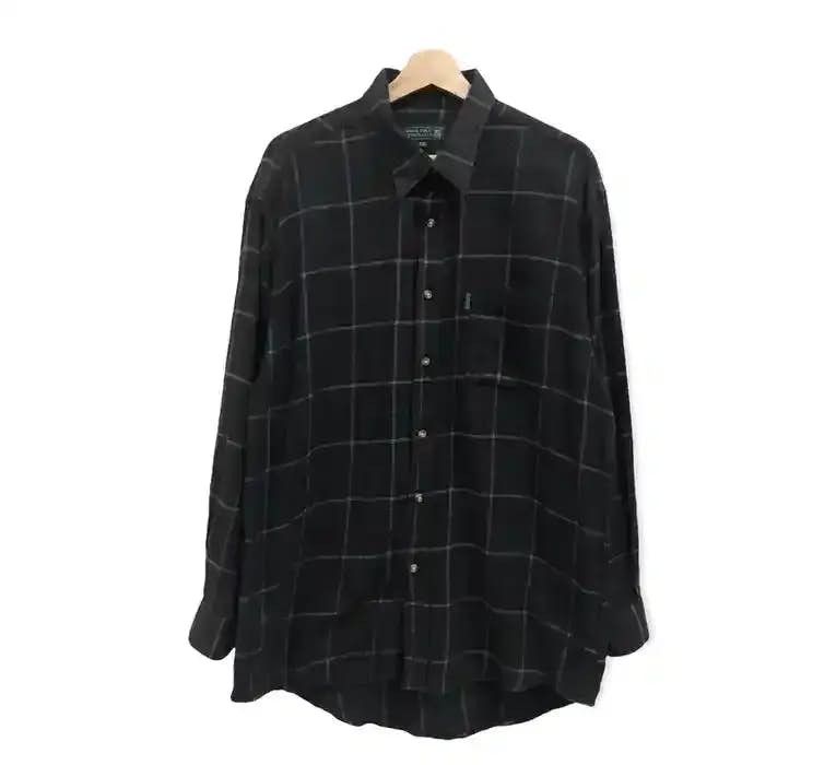 image of Royal Polo Sports Club Flannel Shirt, Men's (Size Large)