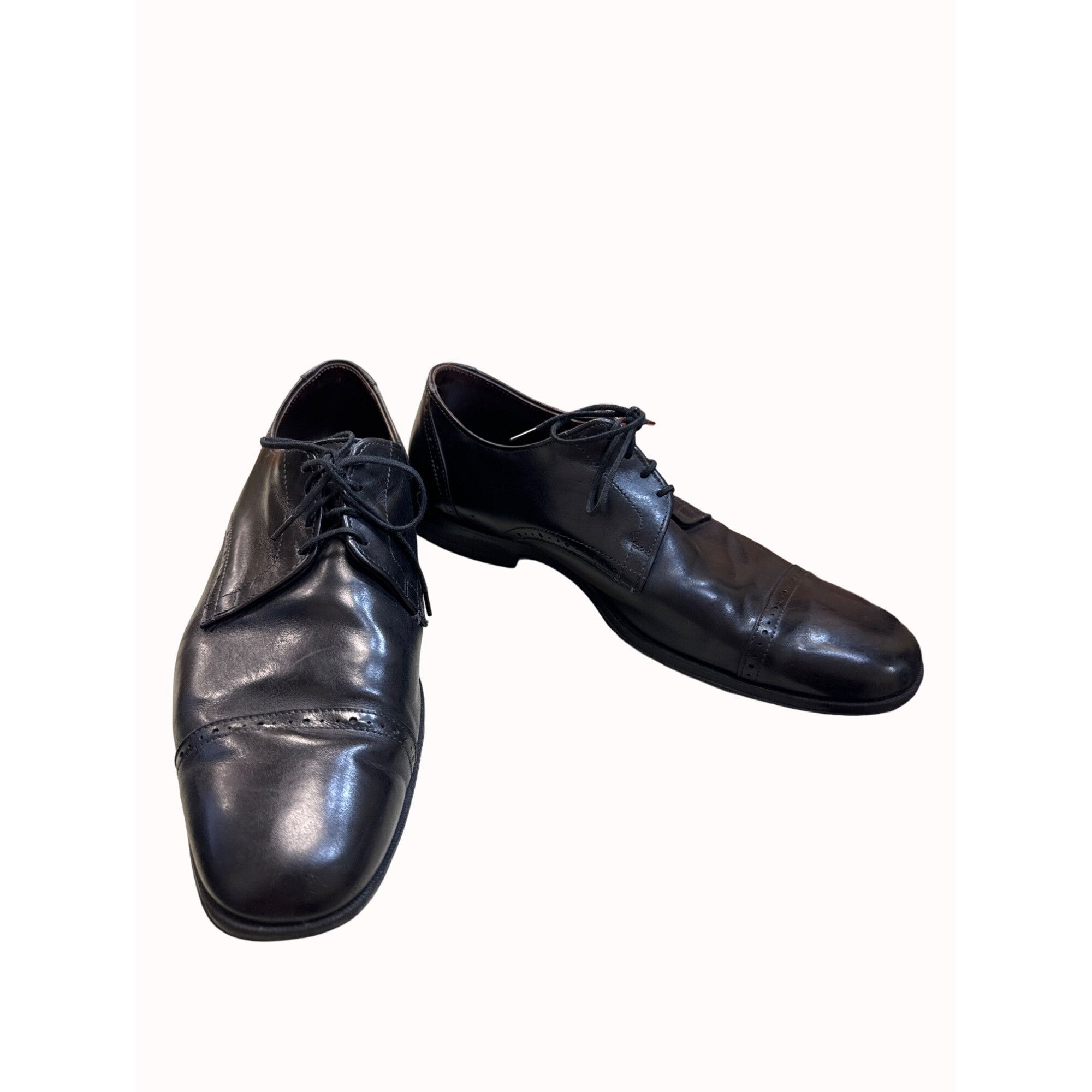 Allen Edmonds Allen Edmonds black leather cap toe men’s oxfords shoes 11D Size US 11 / EU 44 - 2 Thumbnail