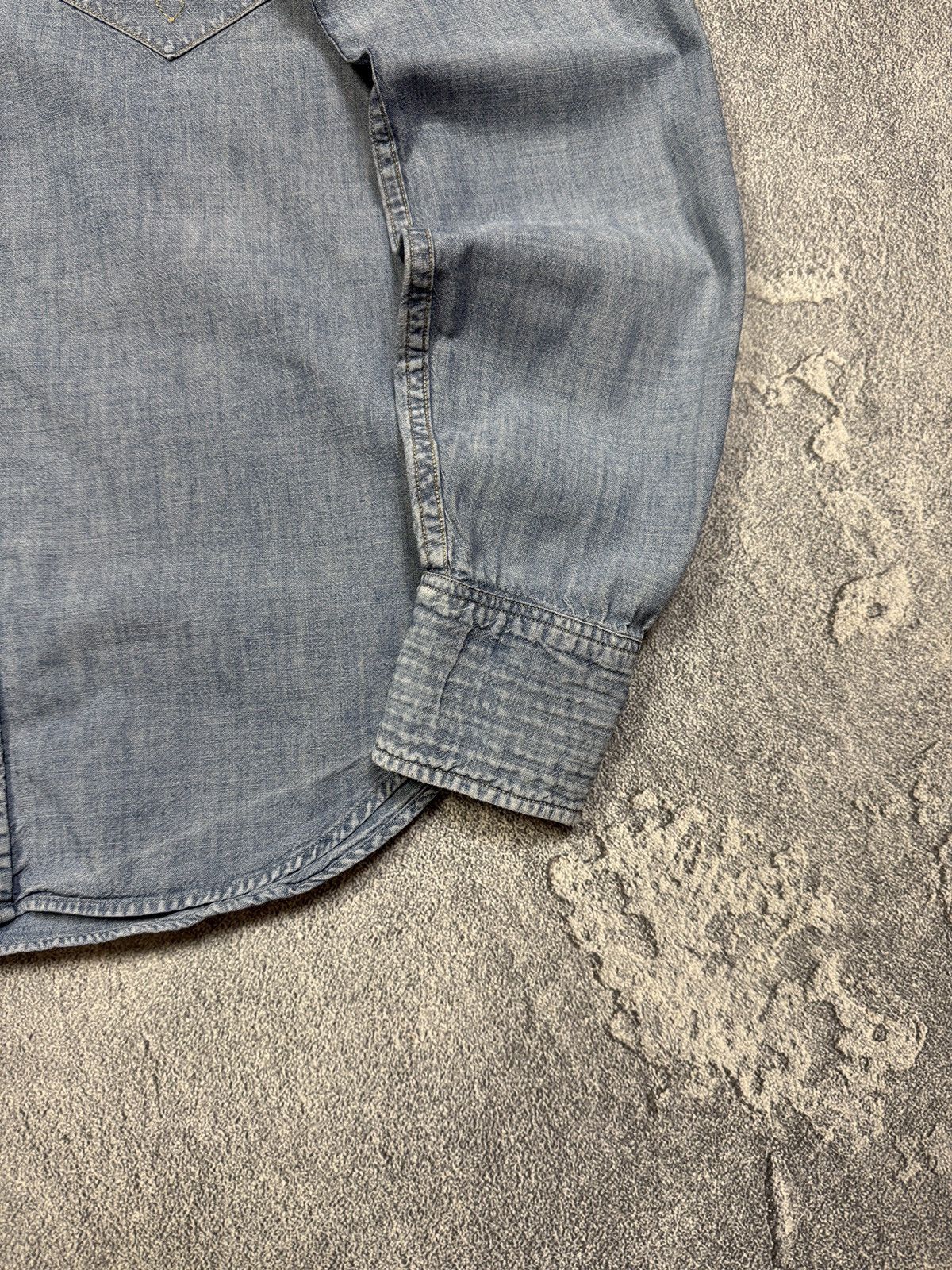 RRL Ralph Lauren Vintage 90s RRL Double RL Ralph Lauren Denim Jacket USA Size US S / EU 44-46 / 1 - 6 Thumbnail