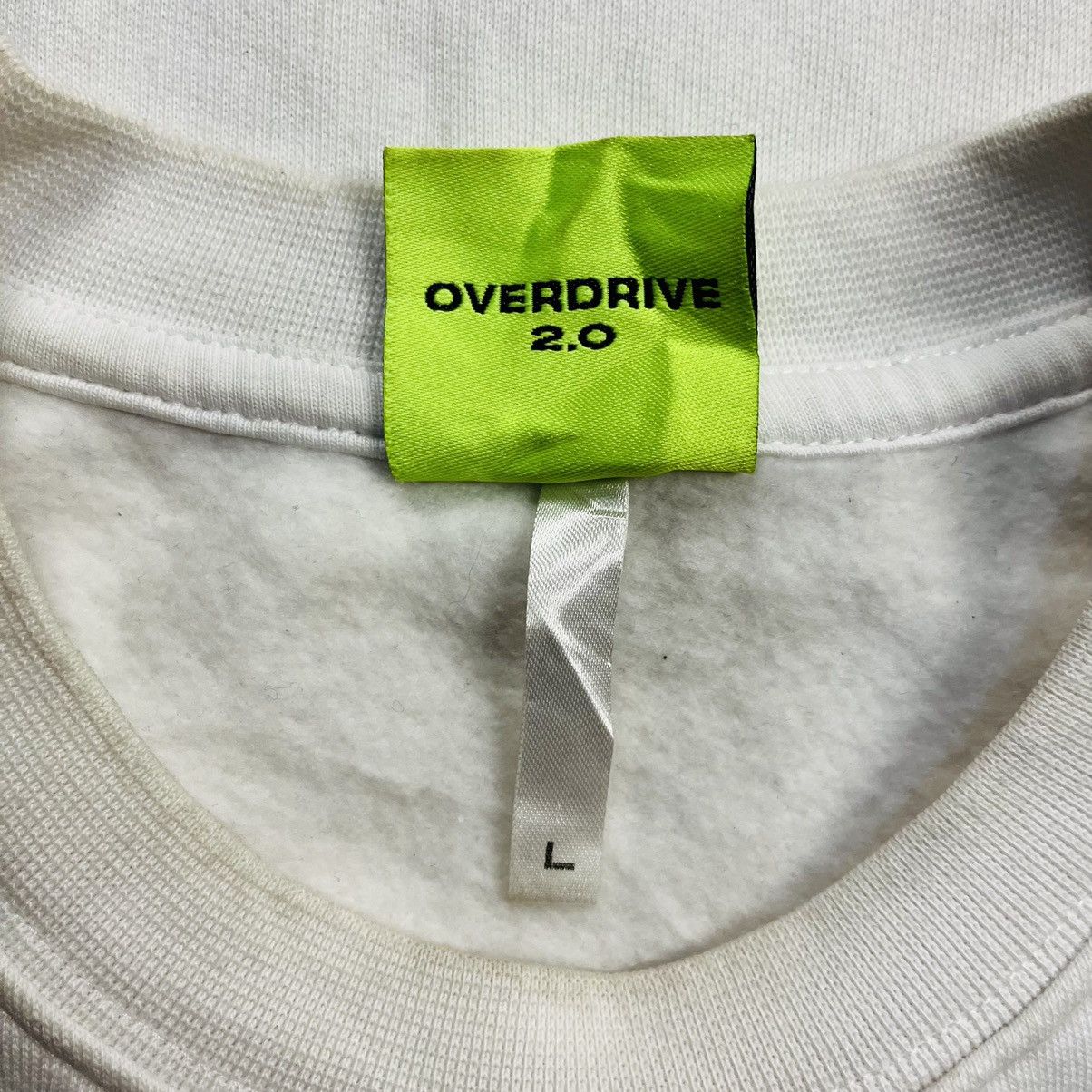 Japanese Brand 2000s Overdrive - Arabic Swearshirt Size US L / EU 52-54 / 3 - 7 Thumbnail