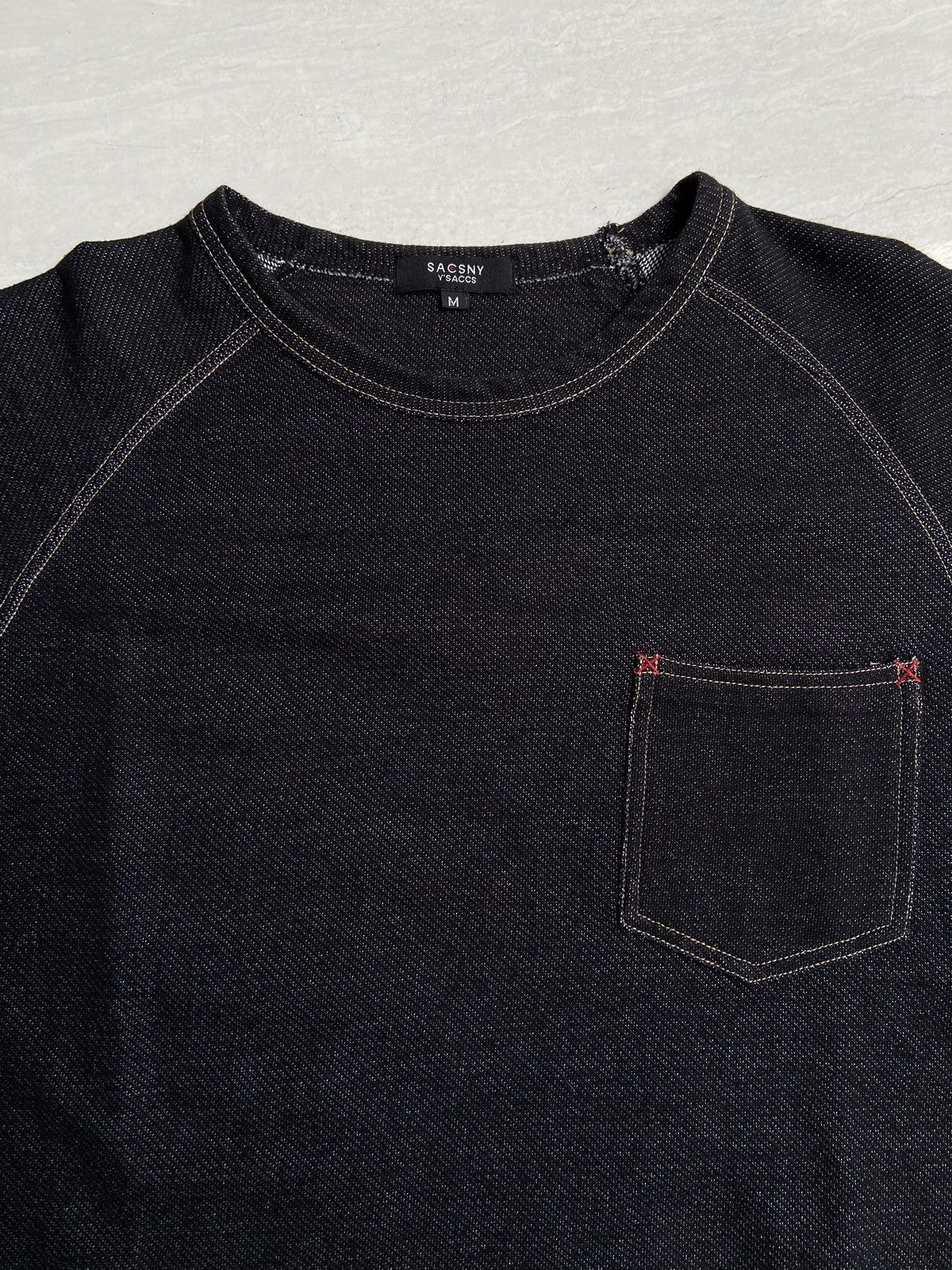 Designer SACSNY Y’SACCS Black T-shirt Size US S / EU 44-46 / 1 - 4 Thumbnail