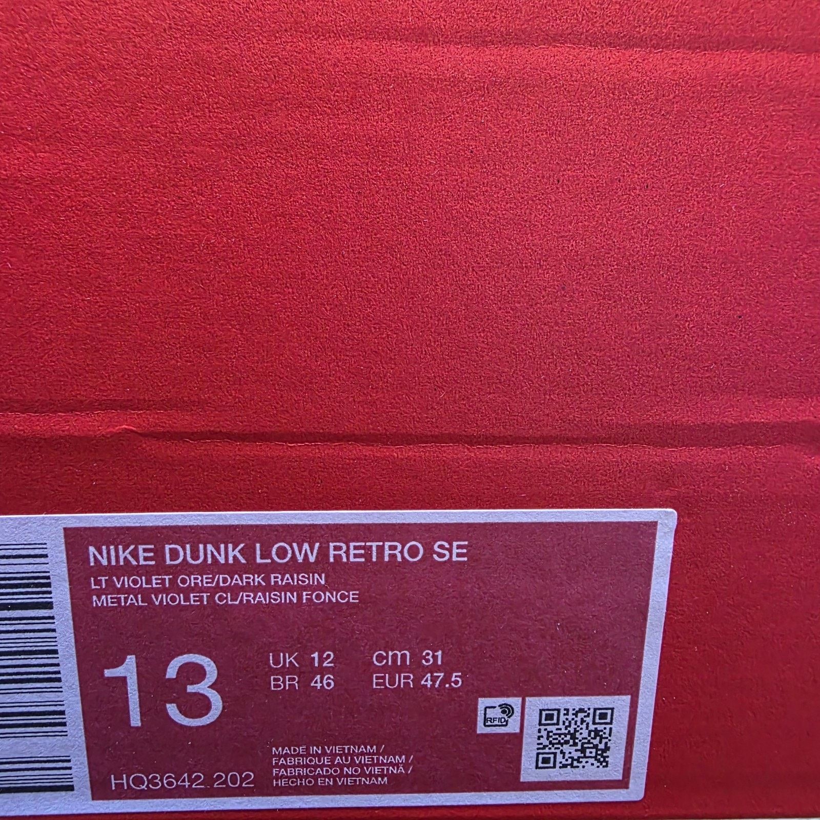 Nike Nike Dunk SE Low Light Violet Ore Brand New Sz 13 Size US 13 / EU 46 - 8 Thumbnail