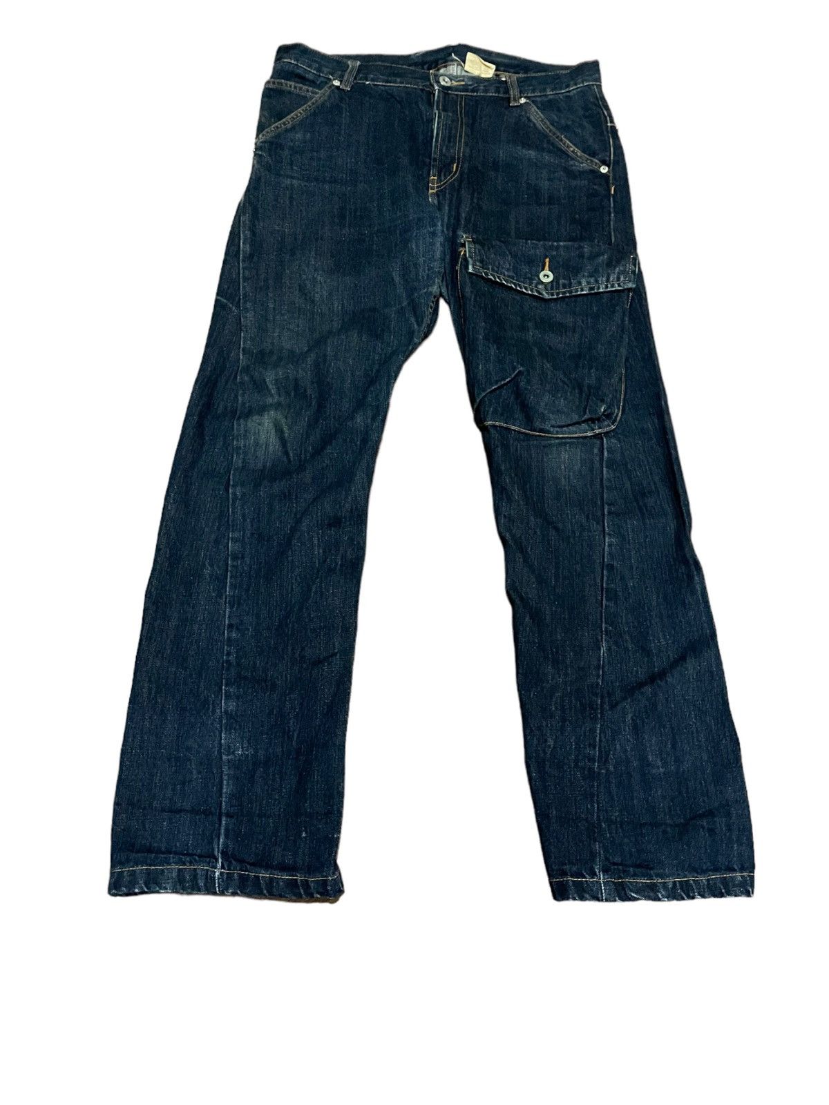 Goofy Baggy Cargo Thigh Pocket Jeans