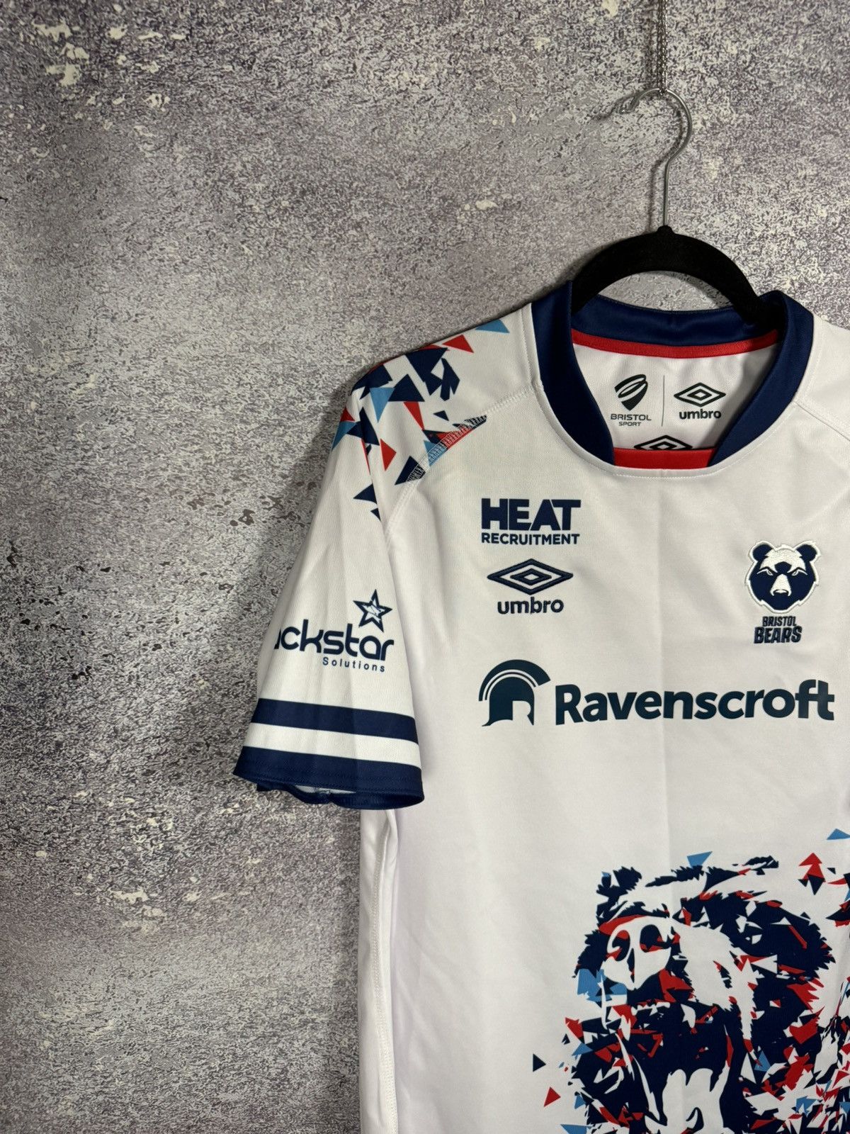 Umbro × Vintage Bristol Bears Rugby Away Cup Shirt 2021/22 Umbro Pro GPS top Size US L / EU 52-54 / 3 - 2 Thumbnail