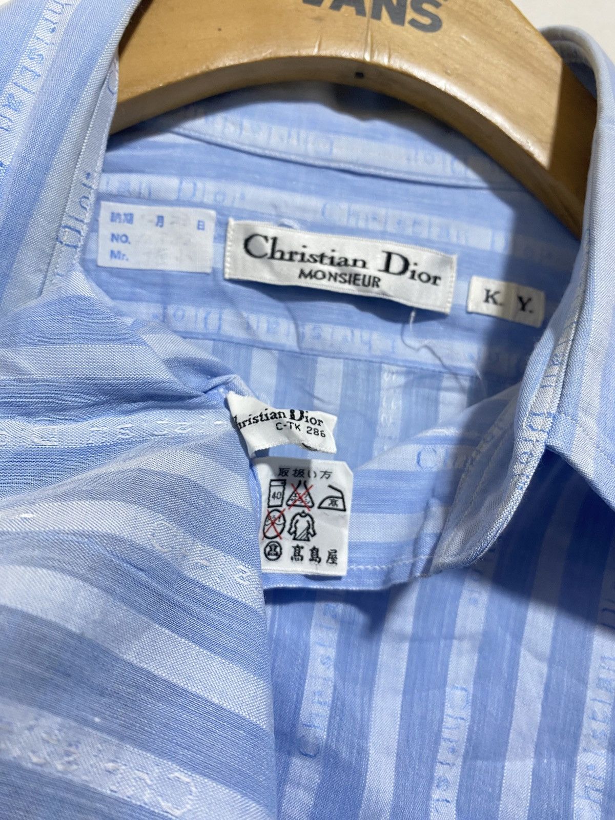 Christian Dior Monsieur × Dior × Vintage Vintage Christian Dior Monsieur Shirt Size US L / EU 52-54 / 3 - 4 Thumbnail