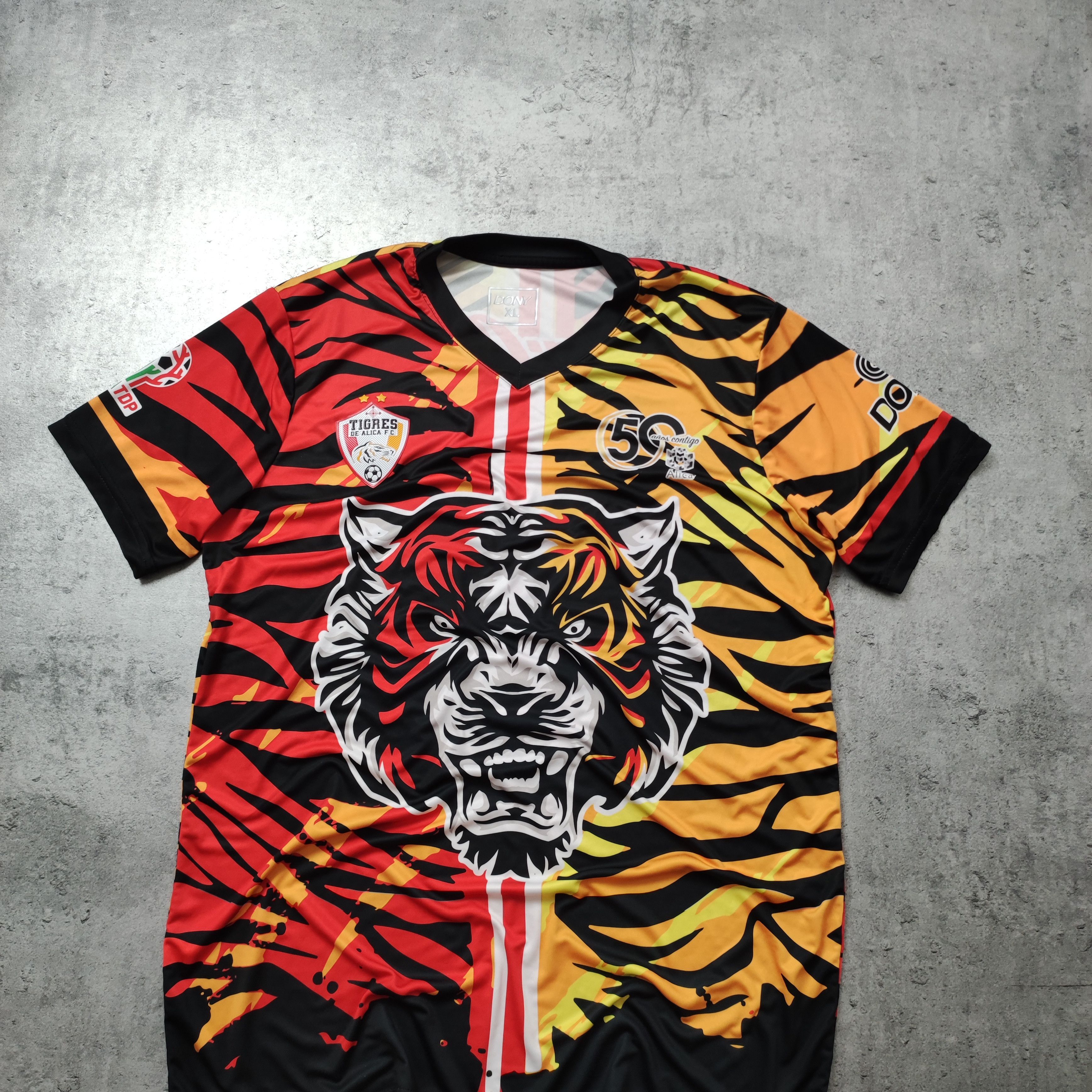 Vintage RARE Football Soccer Mexico Tigres FC Limited Edition Jersey Size US XL / EU 56 / 4 - 2 Thumbnail