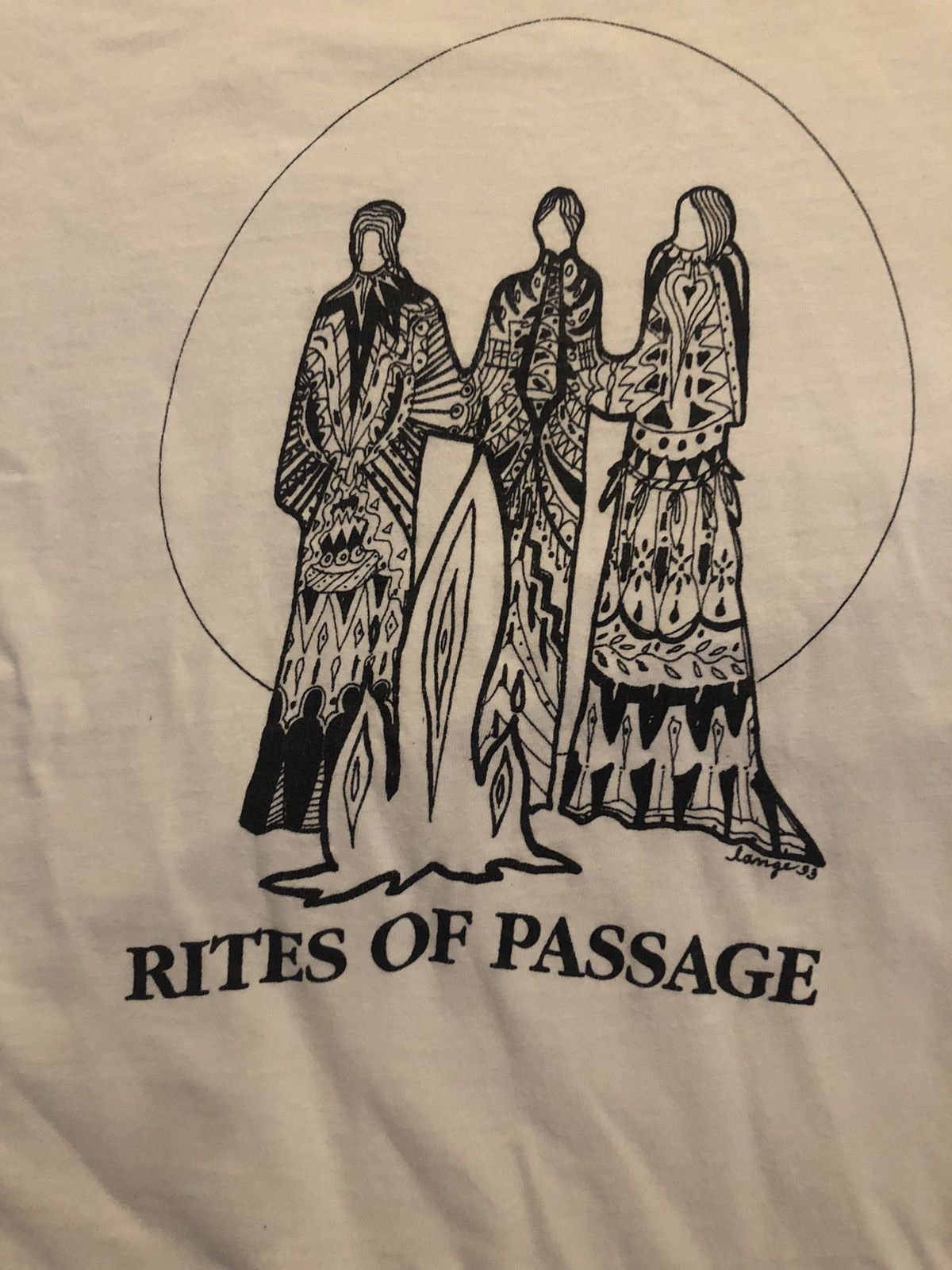 Vintage Vintage 1993 “Rites of Passage” T Shirt S/XL Size US XL / EU 56 / 4 - 2 Thumbnail
