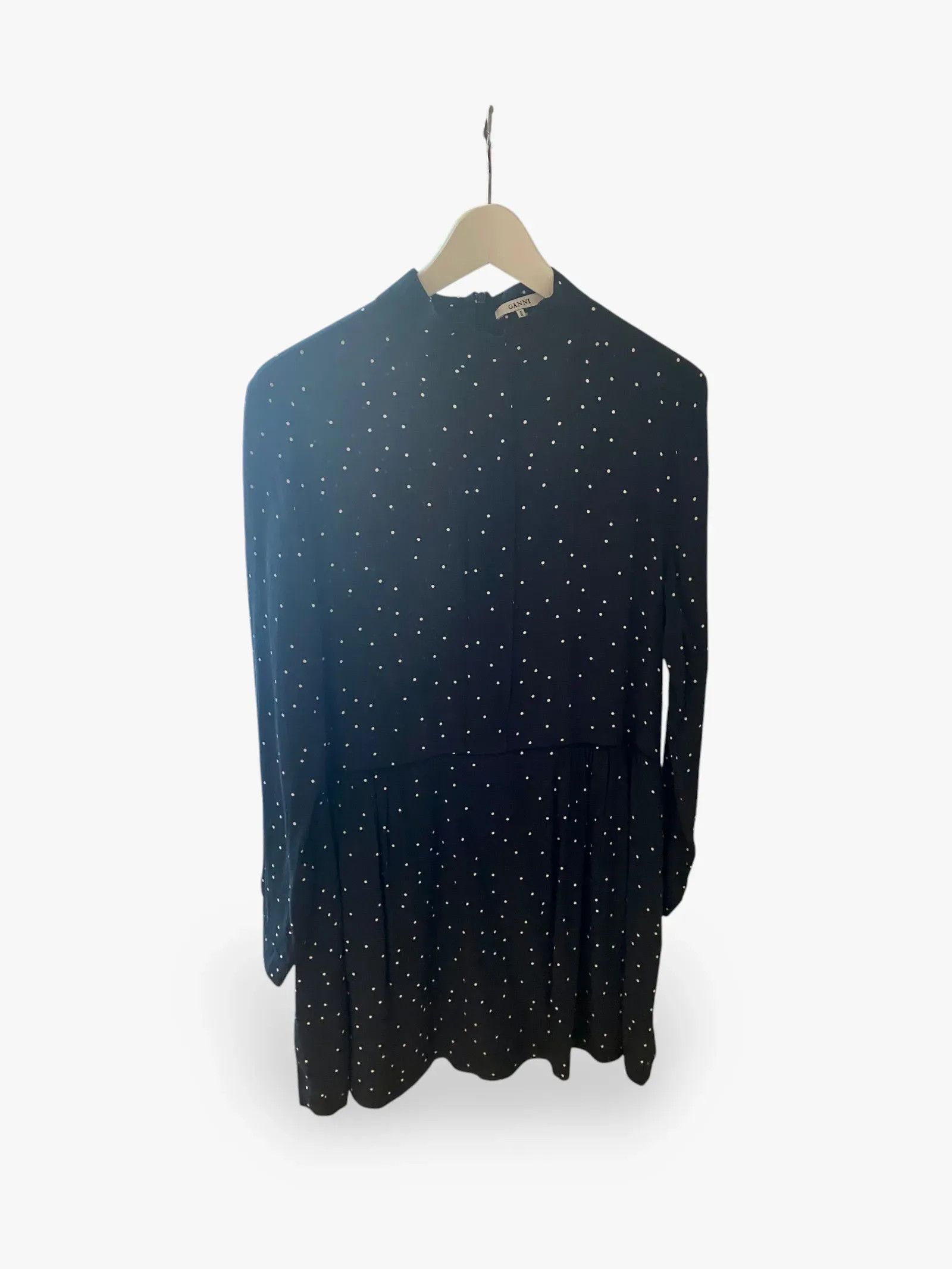 Long Sleeve Sequin Embellished Knit Bayadere Dress