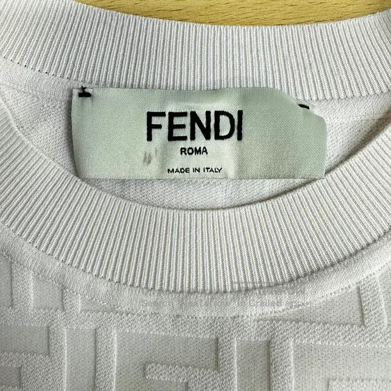 Fendi Fendi White Long Sleeve Dress Size XS / US 0-2 / IT 36-38 - 3 Thumbnail