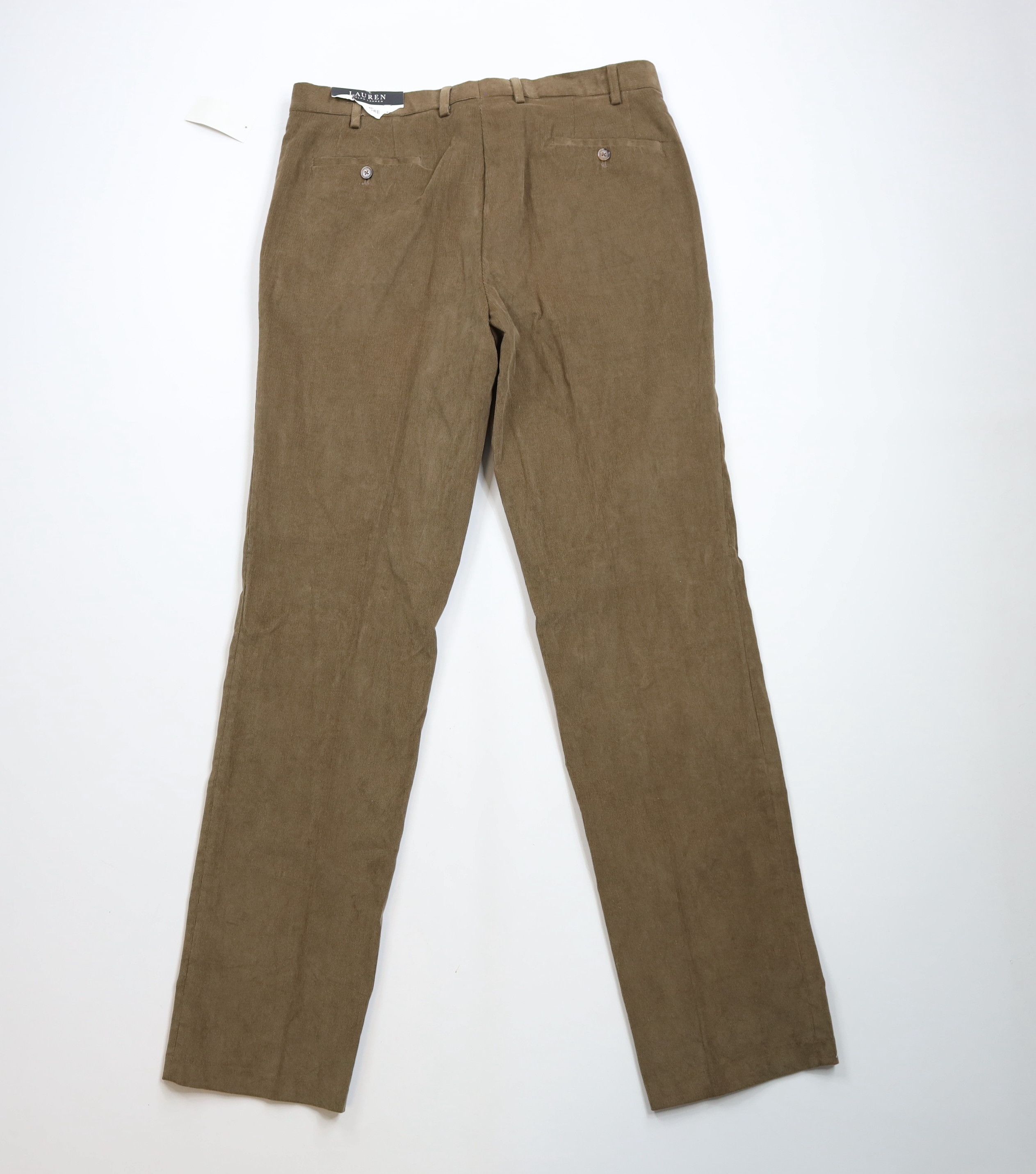 Ralph Lauren × Vintage Deadstock Vintage Ralph Lauren Corduroy Chino Pants Brown Size US 36 / EU 52 - 11 Thumbnail