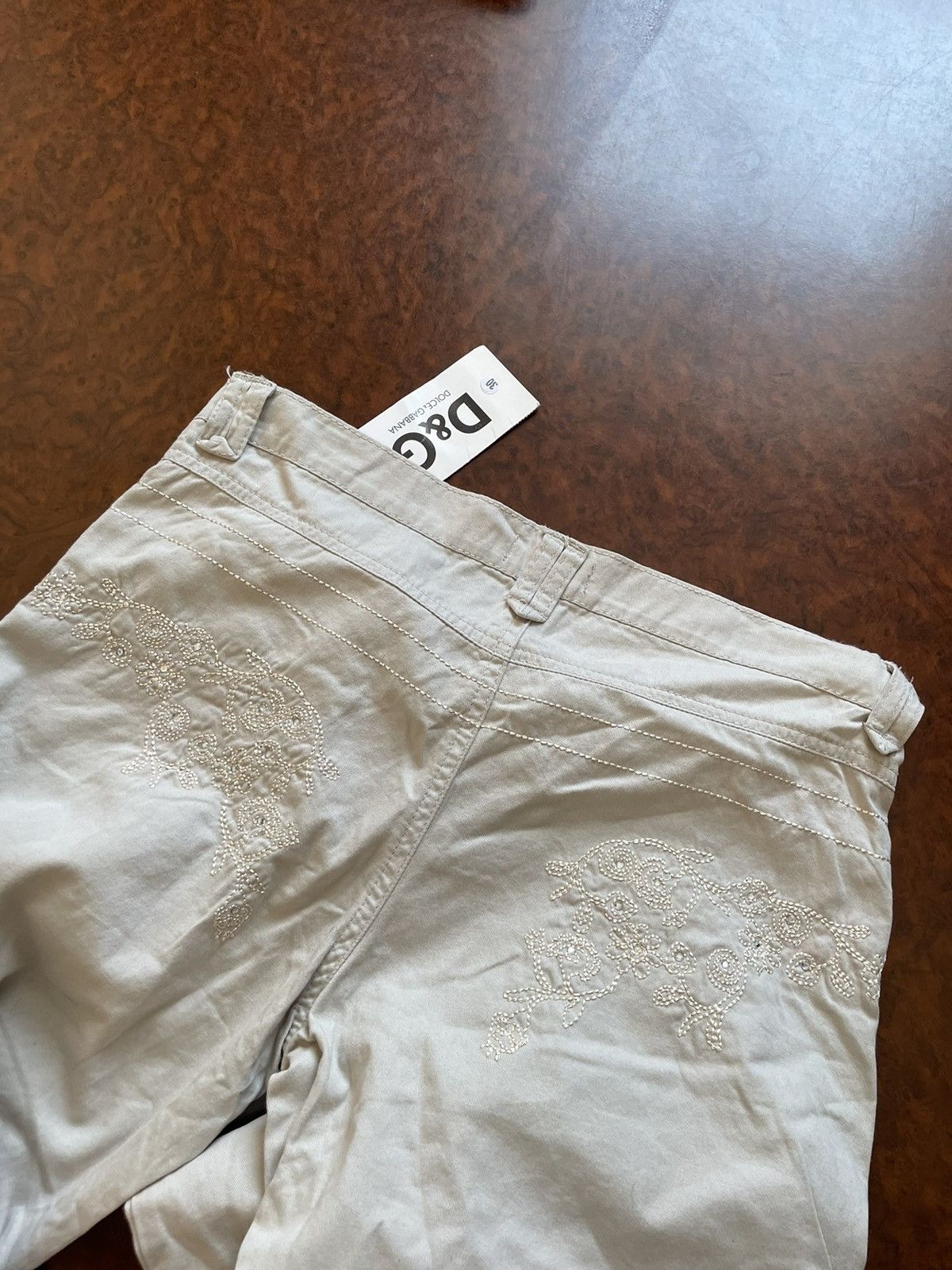 Japanese Brand Dolce Gabbana 90s multiPocket cargo pants CHROME jean rock Size 30" / US 8 / IT 44 - 7 Thumbnail
