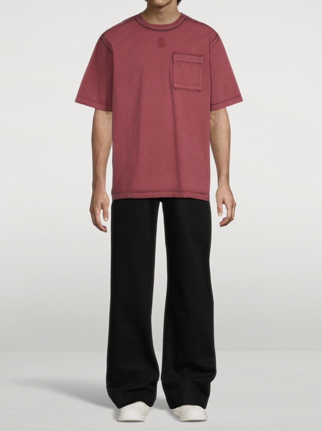 Alexander McQueen Inverted Skull Embroidery T-Shirt Size US L / EU 52-54 / 3 - 3 Thumbnail