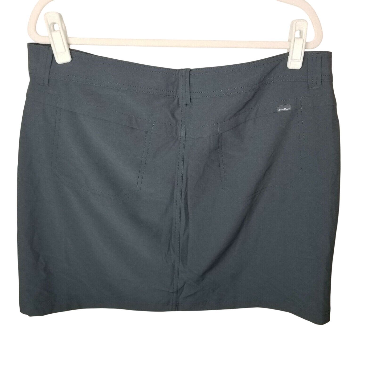 Eddie Bauer Eddie Bauer Womens Adventurer 2.0 Mini Skort Size 14 Gray Size 36" / US 14 / IT 50 - 7 Thumbnail