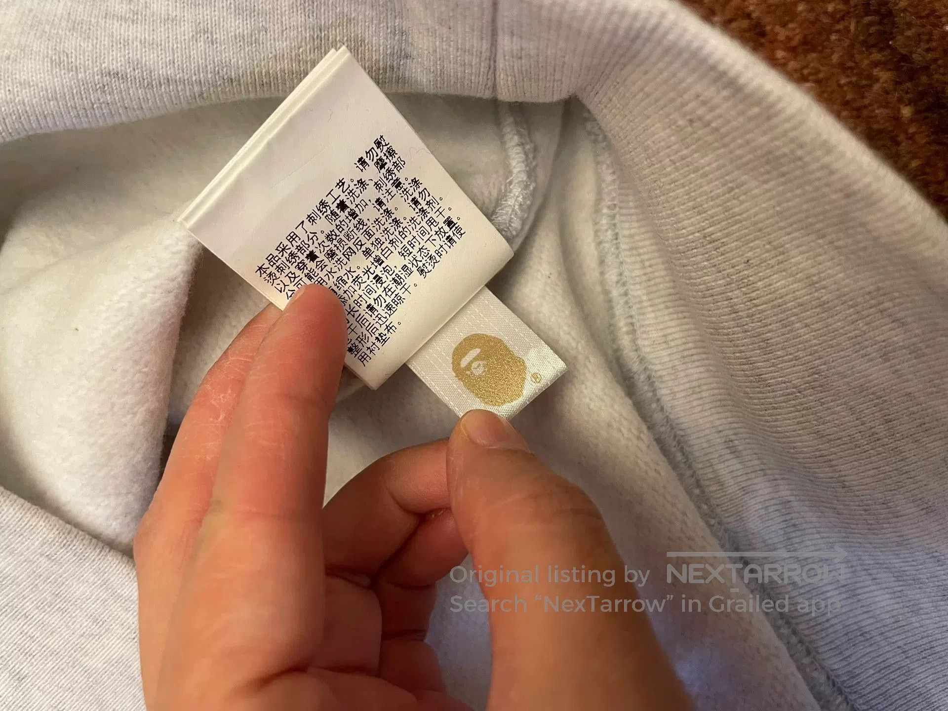 Bape Bape Rainbow Embroidery Crewneck Hoodie. Size US XL / EU 56 / 4 - 7 Thumbnail
