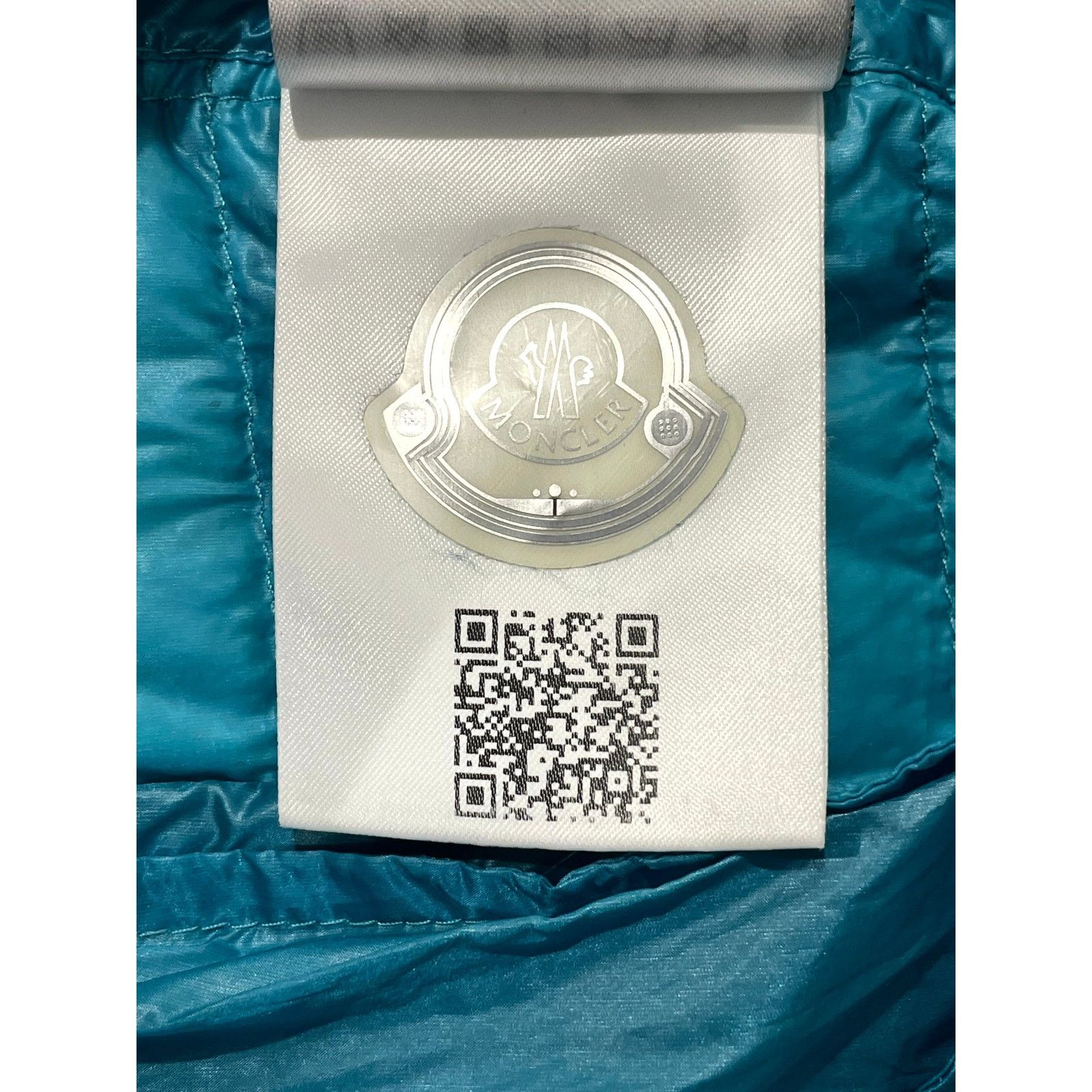 Moncler Moncler Thin Teal Vest Size S / US 4 / IT 40 - 7 Thumbnail
