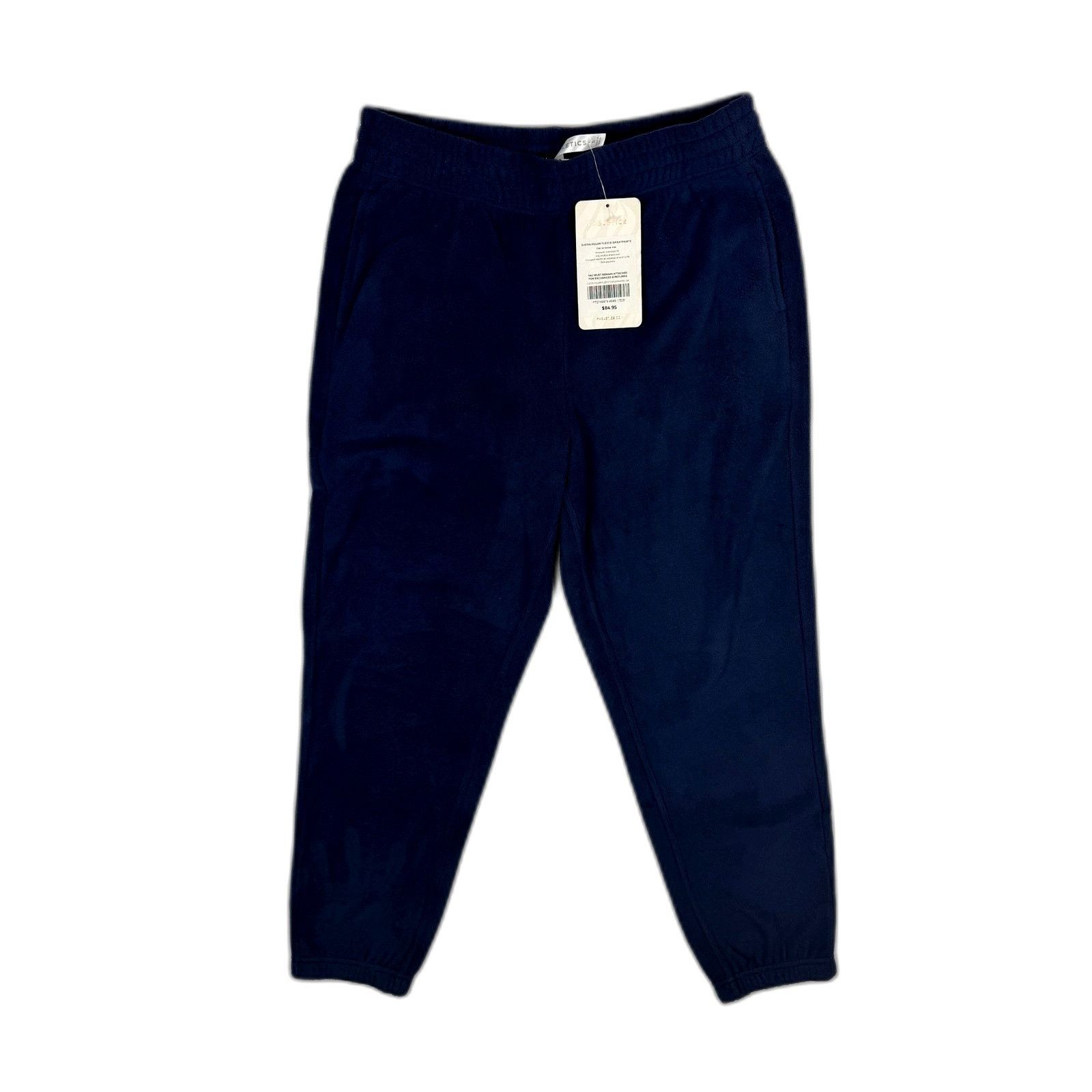 Fabletics Fabletics Justin Polar Fleece Sweatpants Navy Blue Joggers M Size US 26 / EU 42 - 1 Thumbnail
