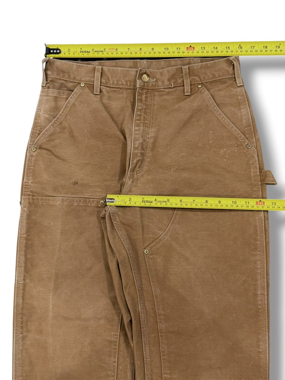 Carhartt Vintage Carhartt Double Knee Duck Canvas Carpenter Pants W31 Size US 31 - 16 Thumbnail
