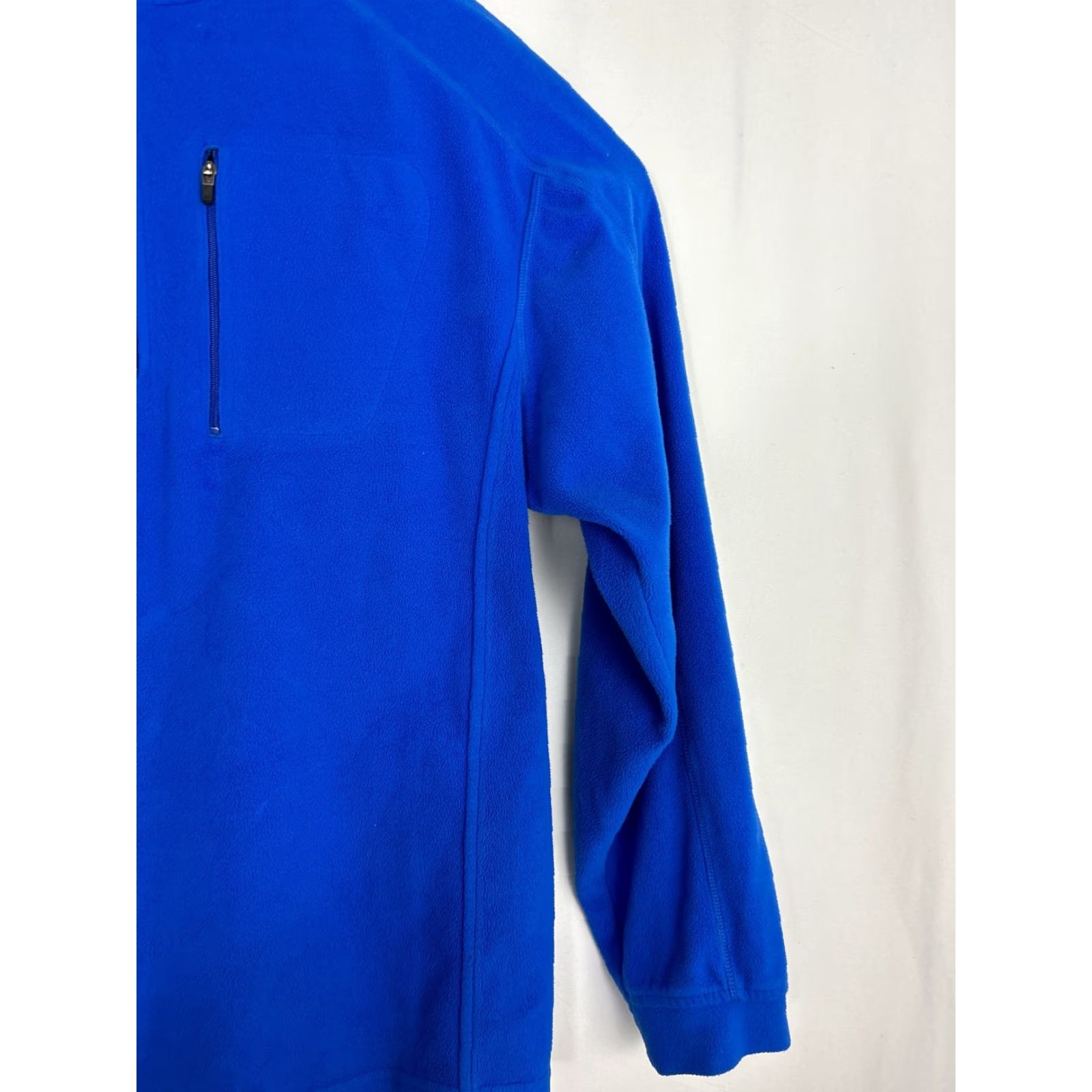 Vintage LL Bean Polar Fleece Pullover Quarter Zip Sweatshirt Men’s Medium Blue 0 BVM2 Size US M / EU 48-50 / 2 - 4 Thumbnail