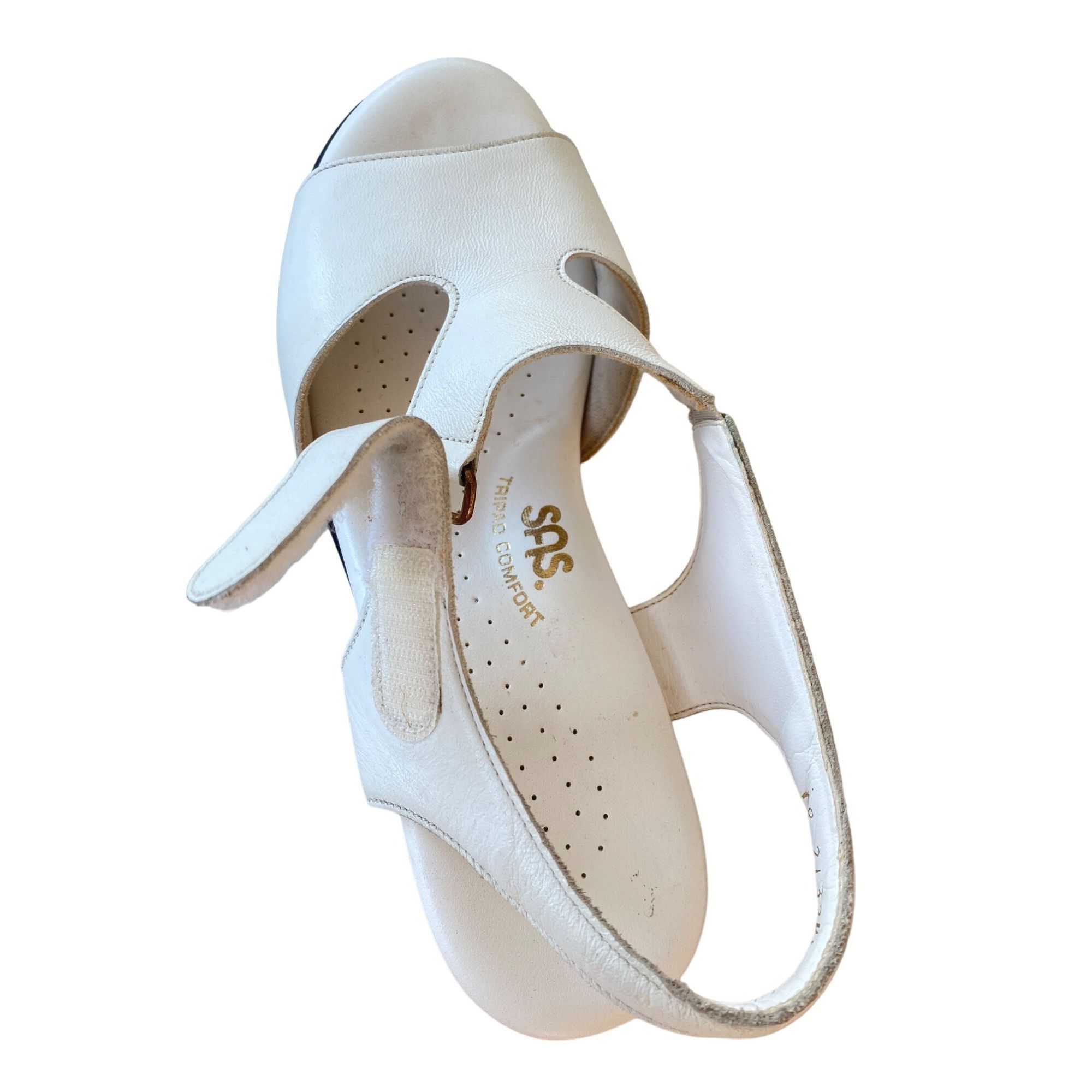 SAS SAS Tripad Comfort Shoes Suntimer White Slip On Sandals Wome Size US 6.5 / IT 36.5 - 8 Thumbnail