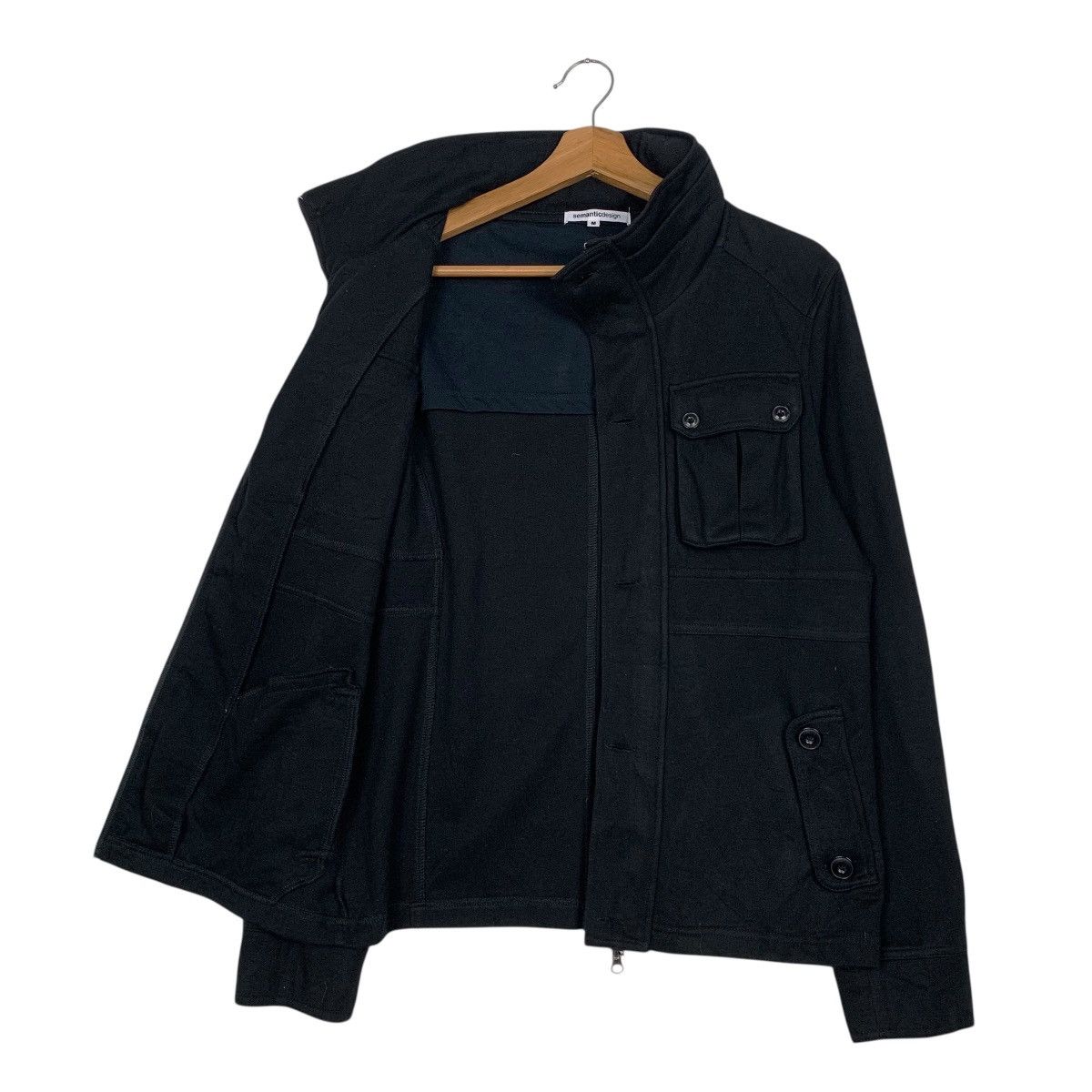 semanticdesign Sematic Design Black Casual Jacket Size US S / EU 44-46 / 1 - 9 Thumbnail