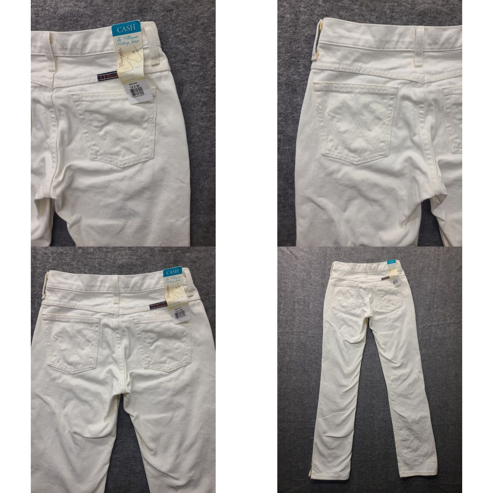 Wrangler Wrangler Jeans Womens Regular Bootcut Mid Rise 1/2 Zip Button Denim Blue 34 In Inseam 2 5-Pocket Riding Cowgirl Cash Size 26" / US 2 / IT 38 - 9 Thumbnail