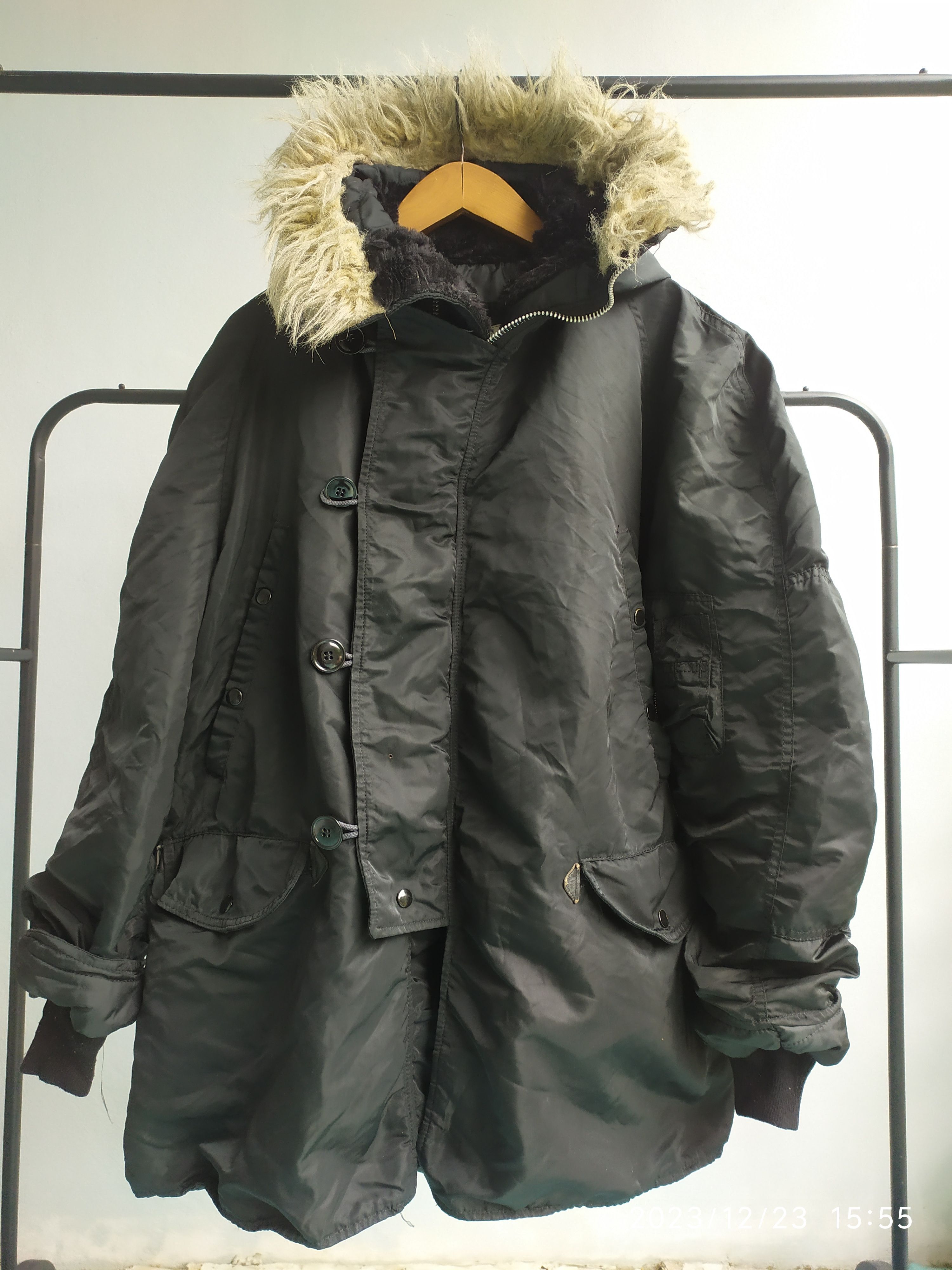 14th Addiction × Alpha Industries × If Six Was Nine Alpha Industries N-3B Fur Hoodie Extreme Weather Parka Size US L / EU 52-54 / 3 - 2 Thumbnail
