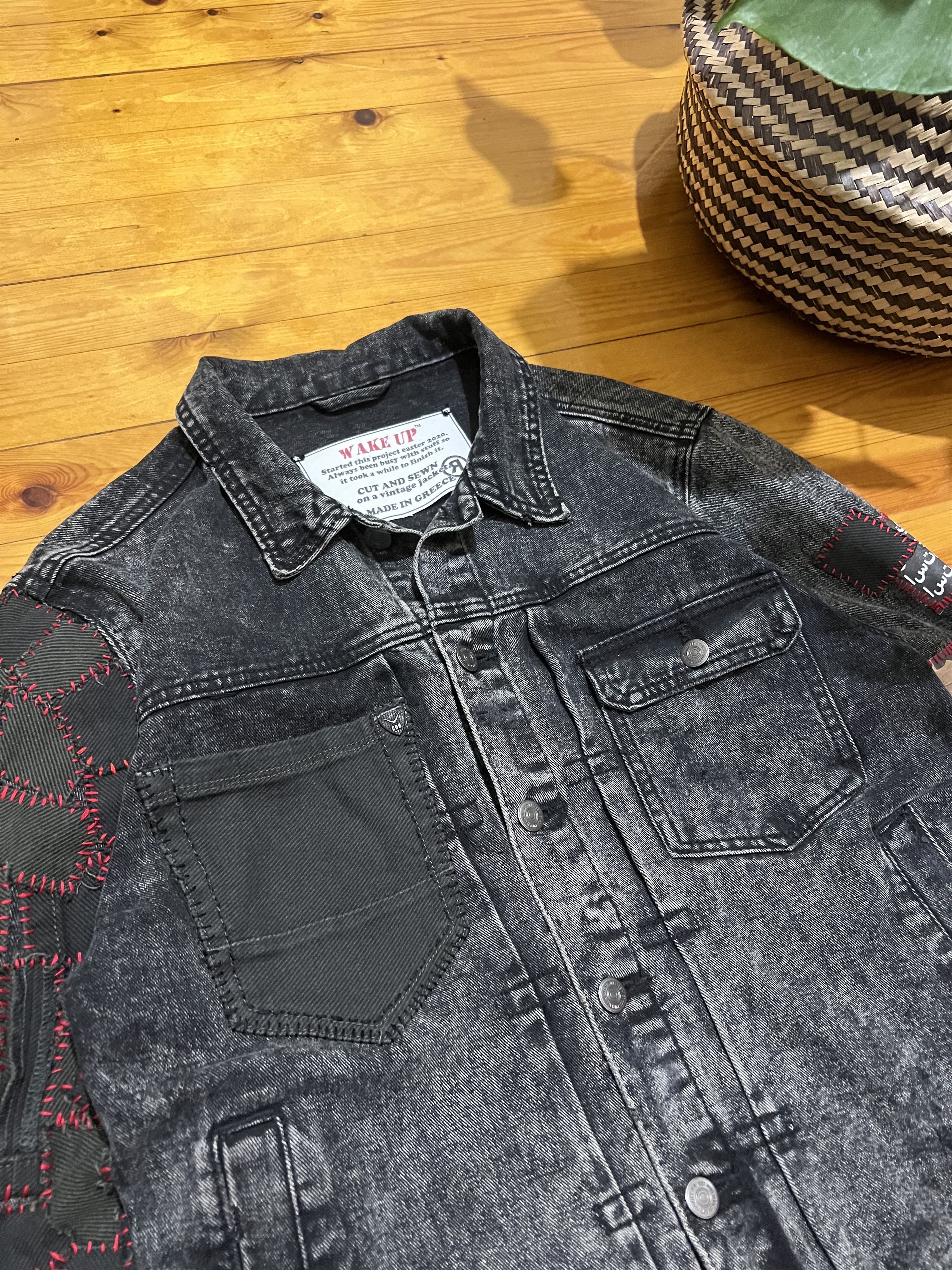 Japanese Brand 1OF1 gray Grail Ifsixwasnine mst-alike punk patched jacket Size US M / EU 48-50 / 2 - 6 Thumbnail