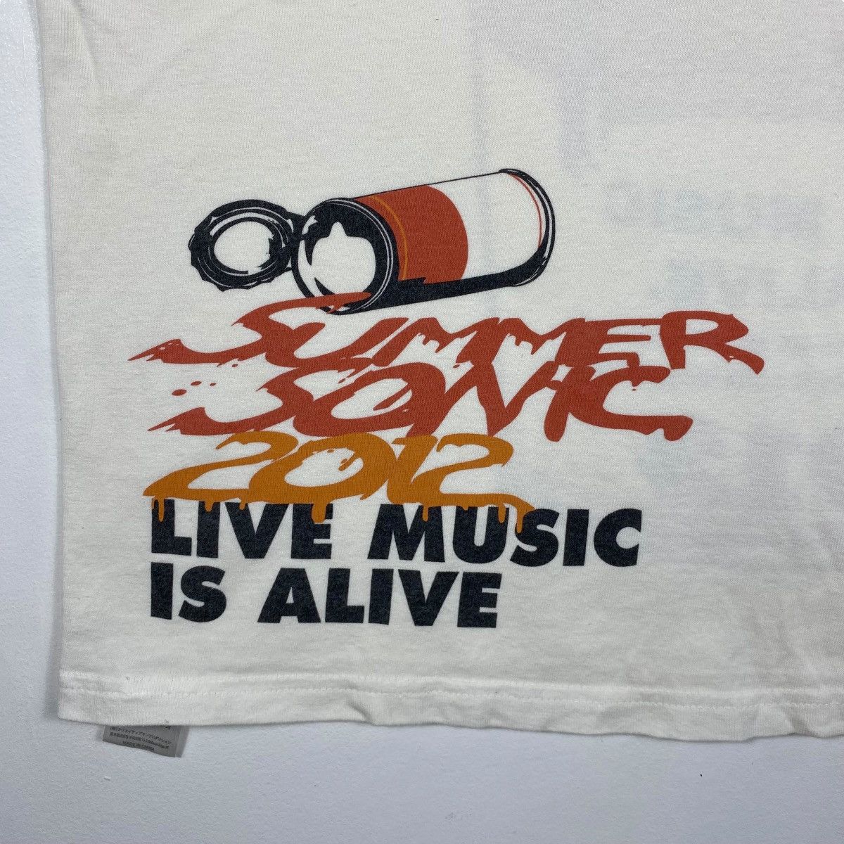 Band Tees SUMMER SONIC 2012 Live Music Is Alive Campbell Soup Tee Size US M / EU 48-50 / 2 - 5 Thumbnail