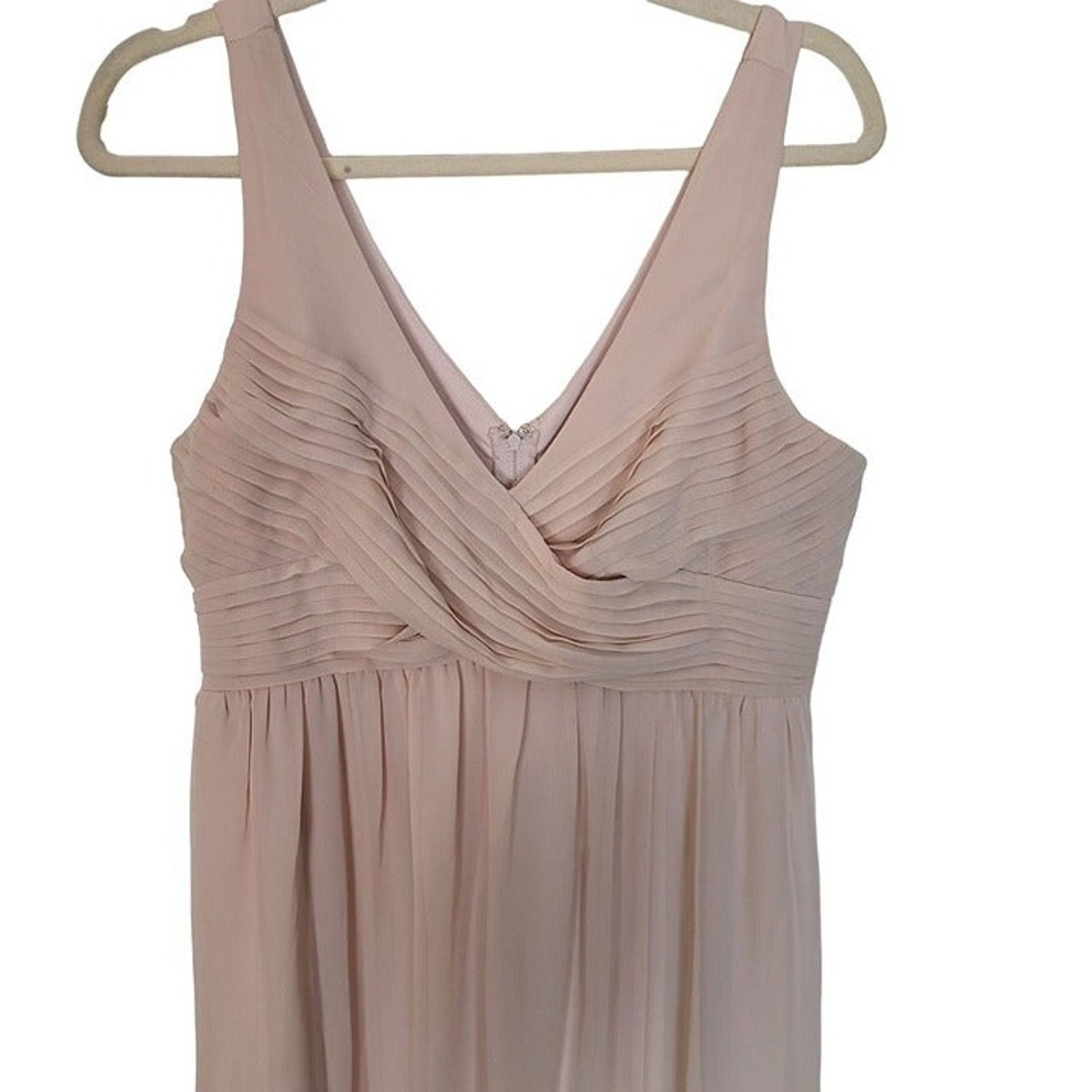 Birddogs Birdy Grey Laurie Empire Bridesmaid Maxi Dress M Formal Size M / US 6-8 / IT 42-44 - 3 Thumbnail