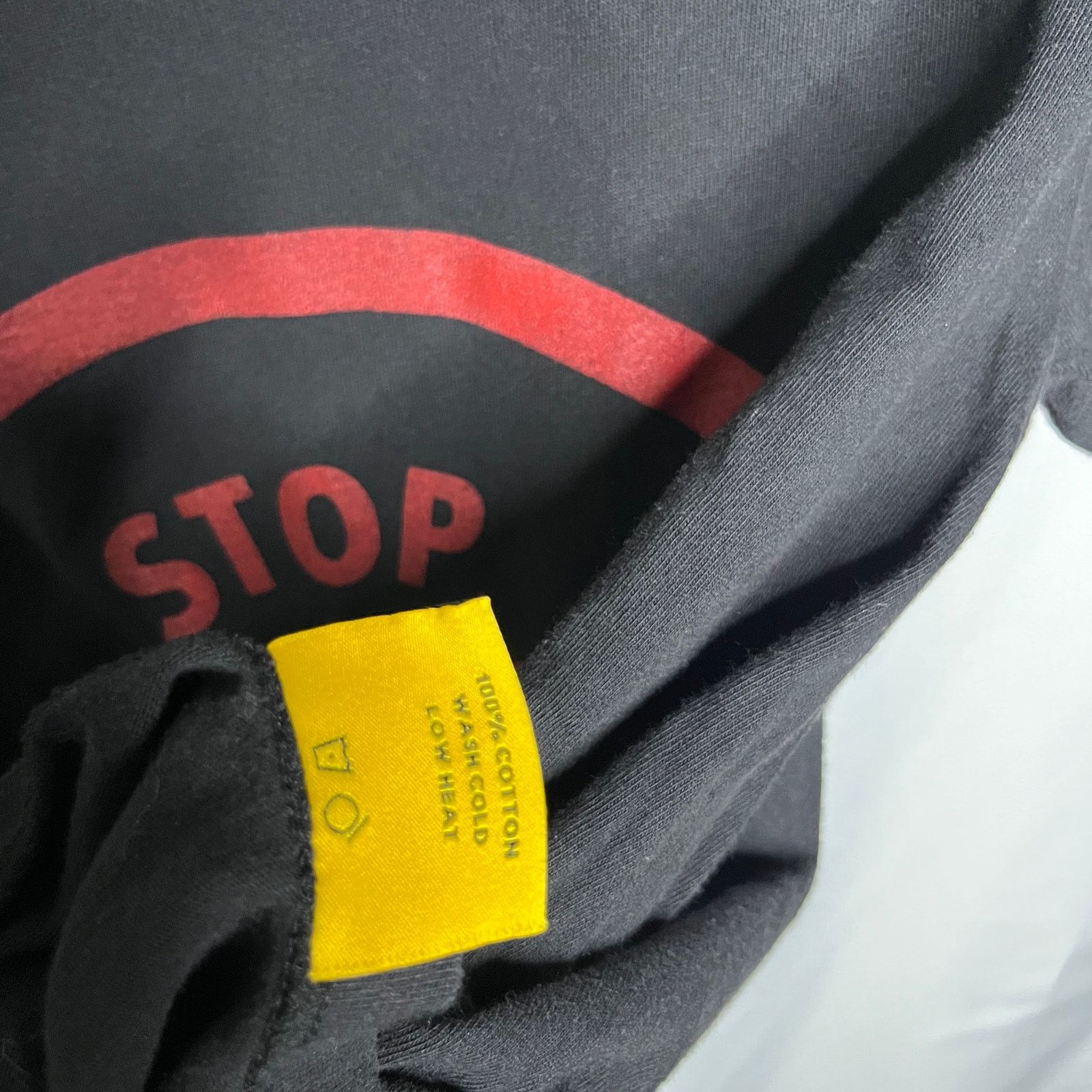 Gallery Dept. Gallery Dept Department Stop Being Racist Tee in Black S Size US S / EU 44-46 / 1 - 6 Thumbnail