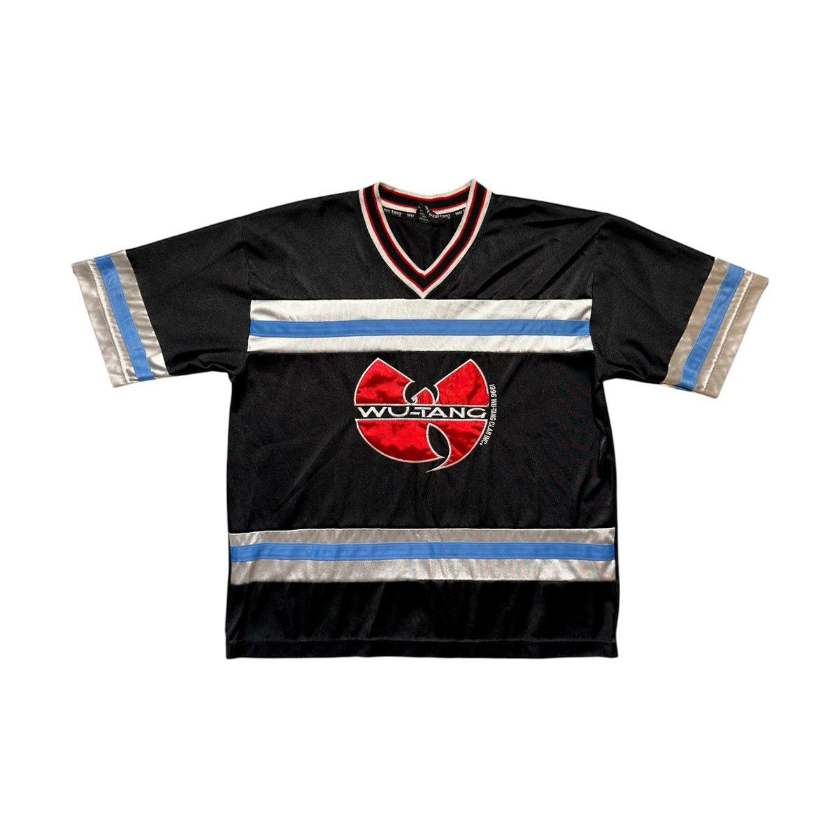 Wu-Tang Clan Wu tang Clan Jersey Rap Tee Rare Baggy ODB Hype Black