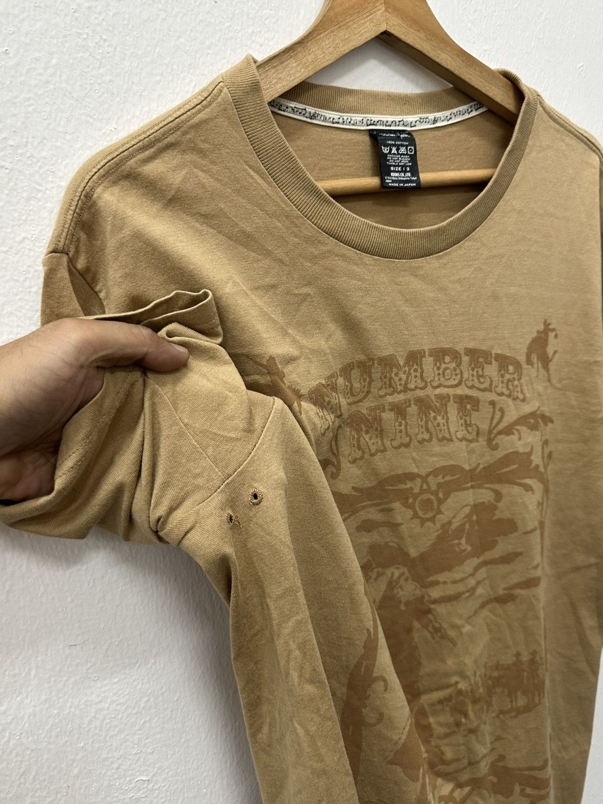 Number (N)ine Number (N)ine SS07 “About A Boy” Cowboy T shirt Size US L / EU 52-54 / 3 - 7 Thumbnail