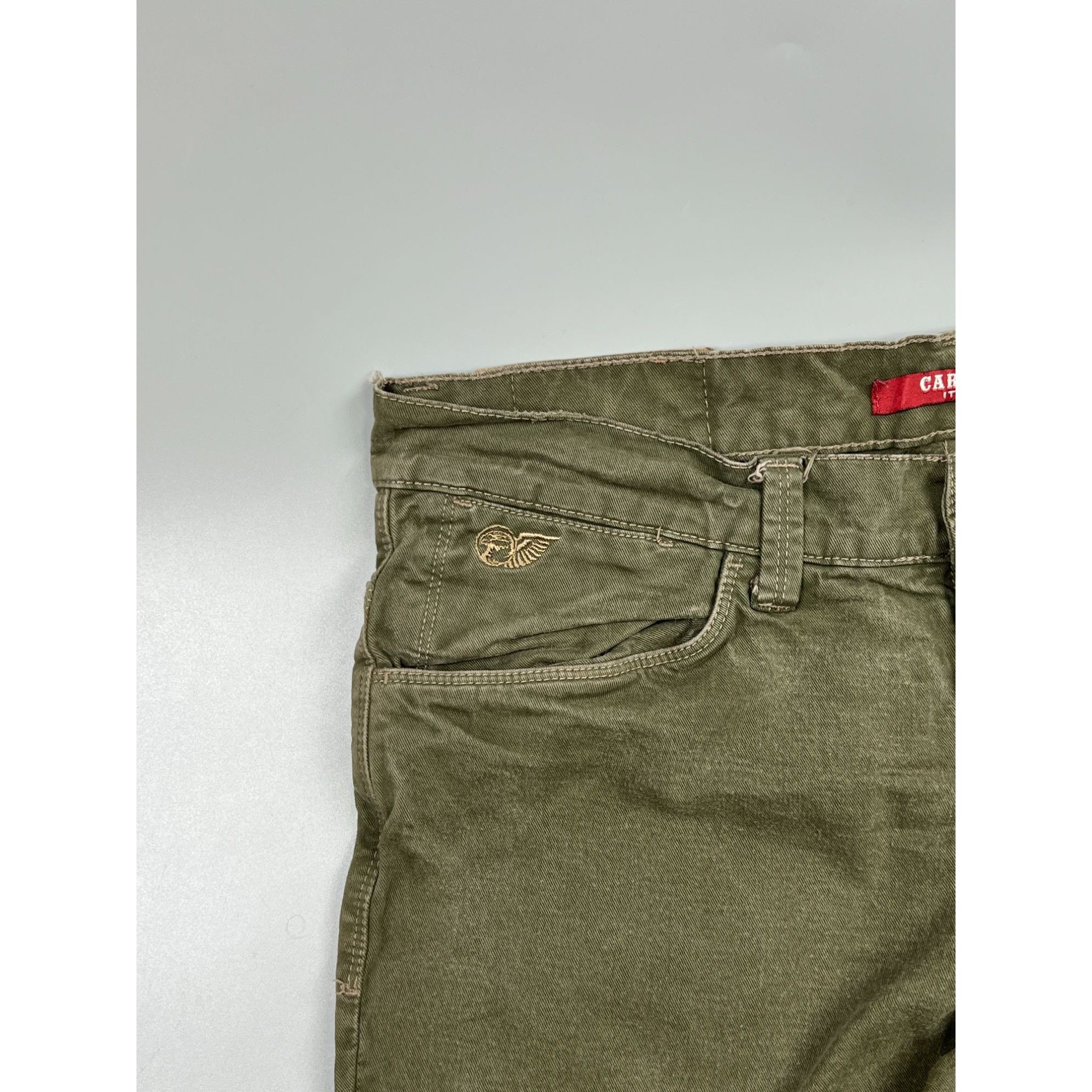 Carrera Carrera Green Denim Jeans Pants (Y0954) Size US 33 - 3 Thumbnail