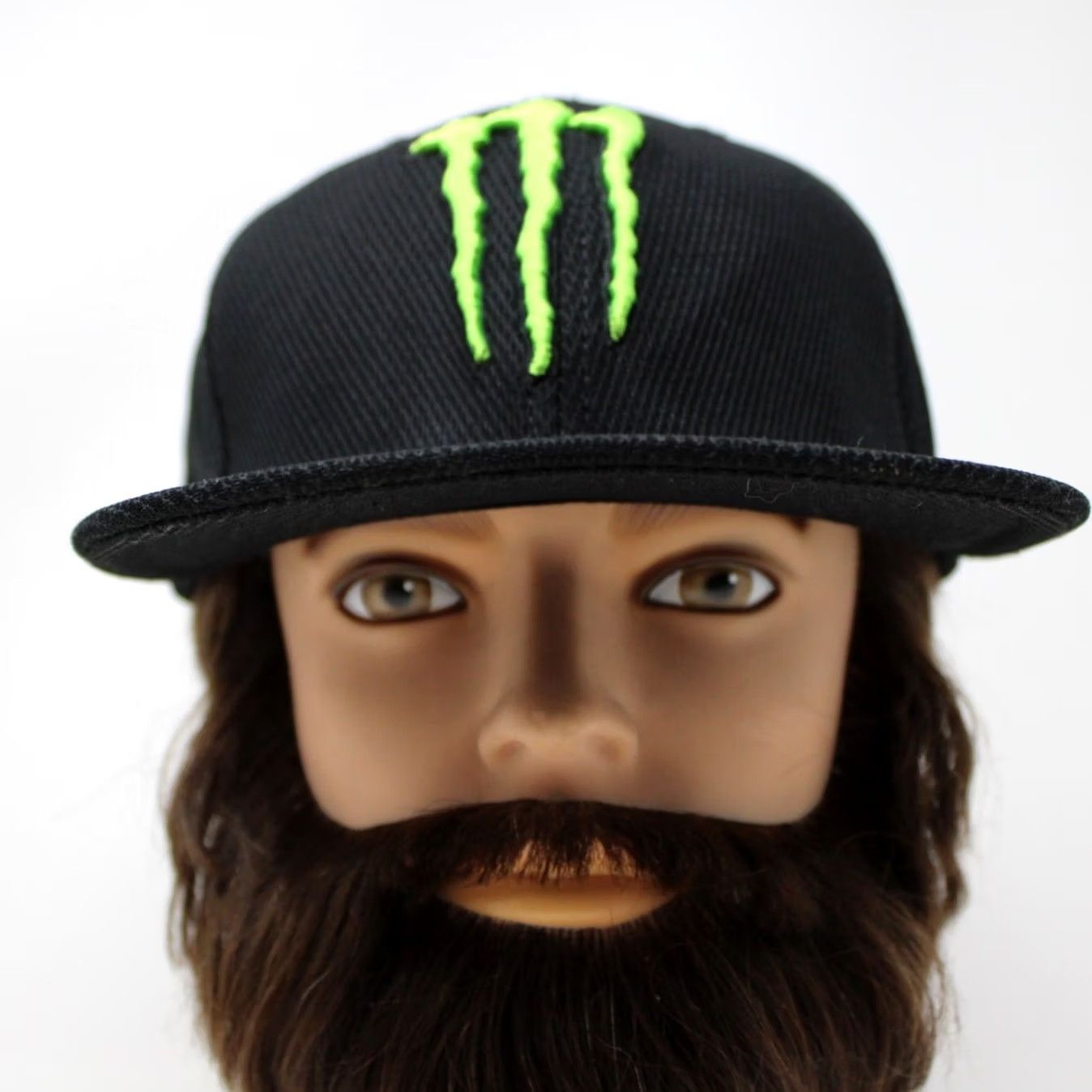 Vintage Monster Energy Hat Adult Snapback Black/Green Adjustable Polyester Baseball Cap Size ONE SIZE - 3 Thumbnail